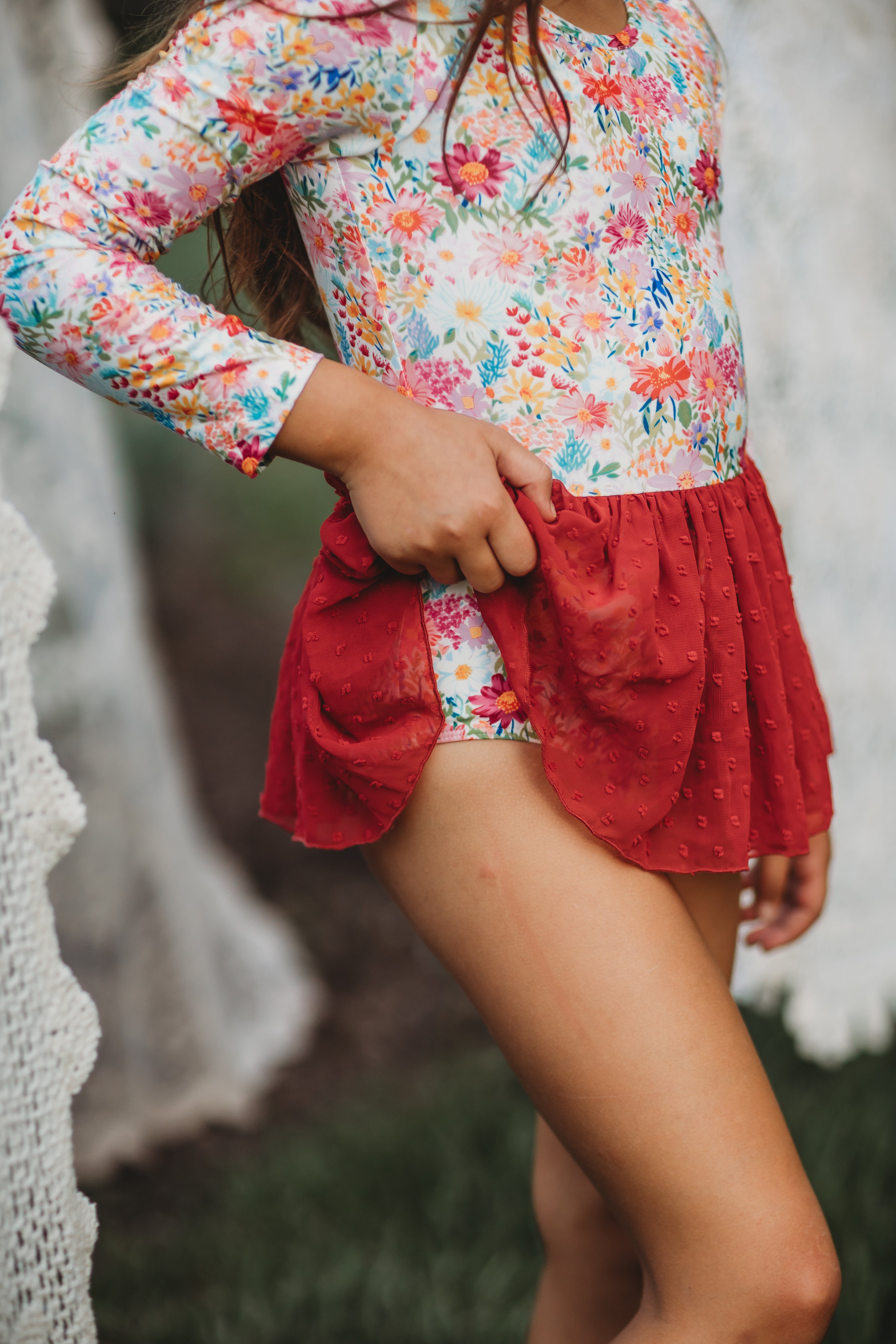 Farrah Clipdot Leotard - Wildflower Waltz (Pre-Order)