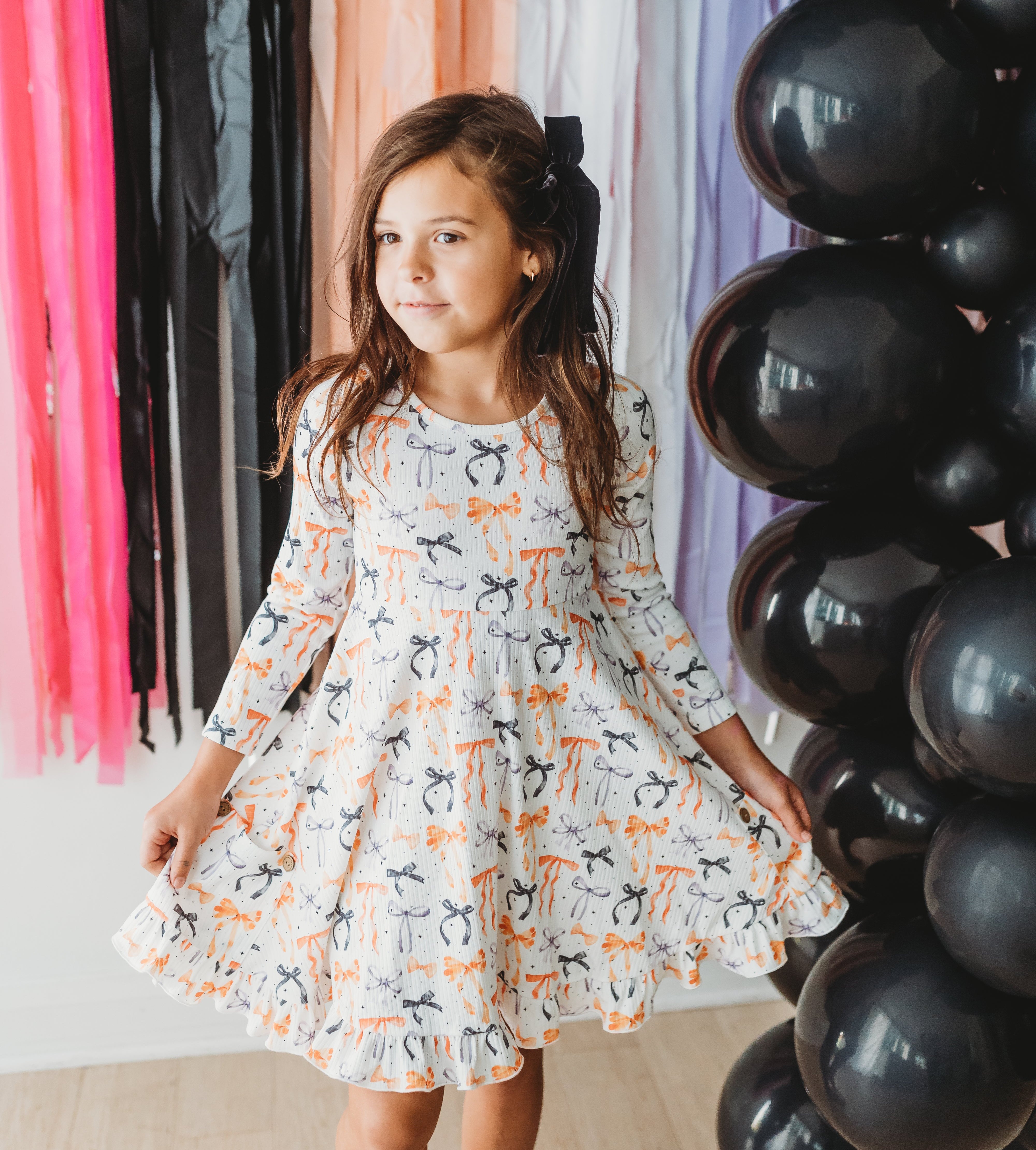 Elara Knit Dress - Witch's Ribbon (Pre-Order)