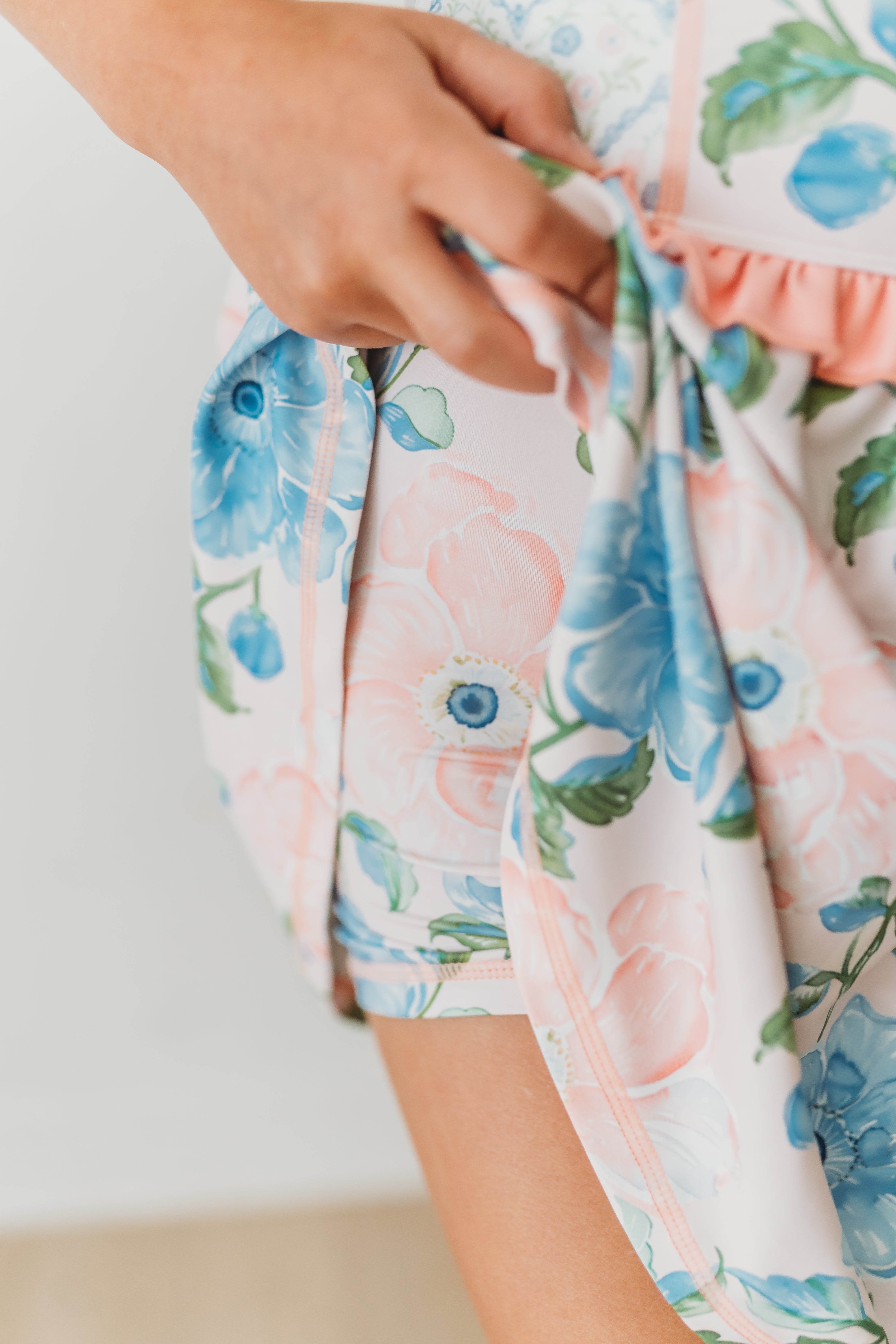 Athletic Dress - Blush & Bloom (Blue) (Pre-Order)