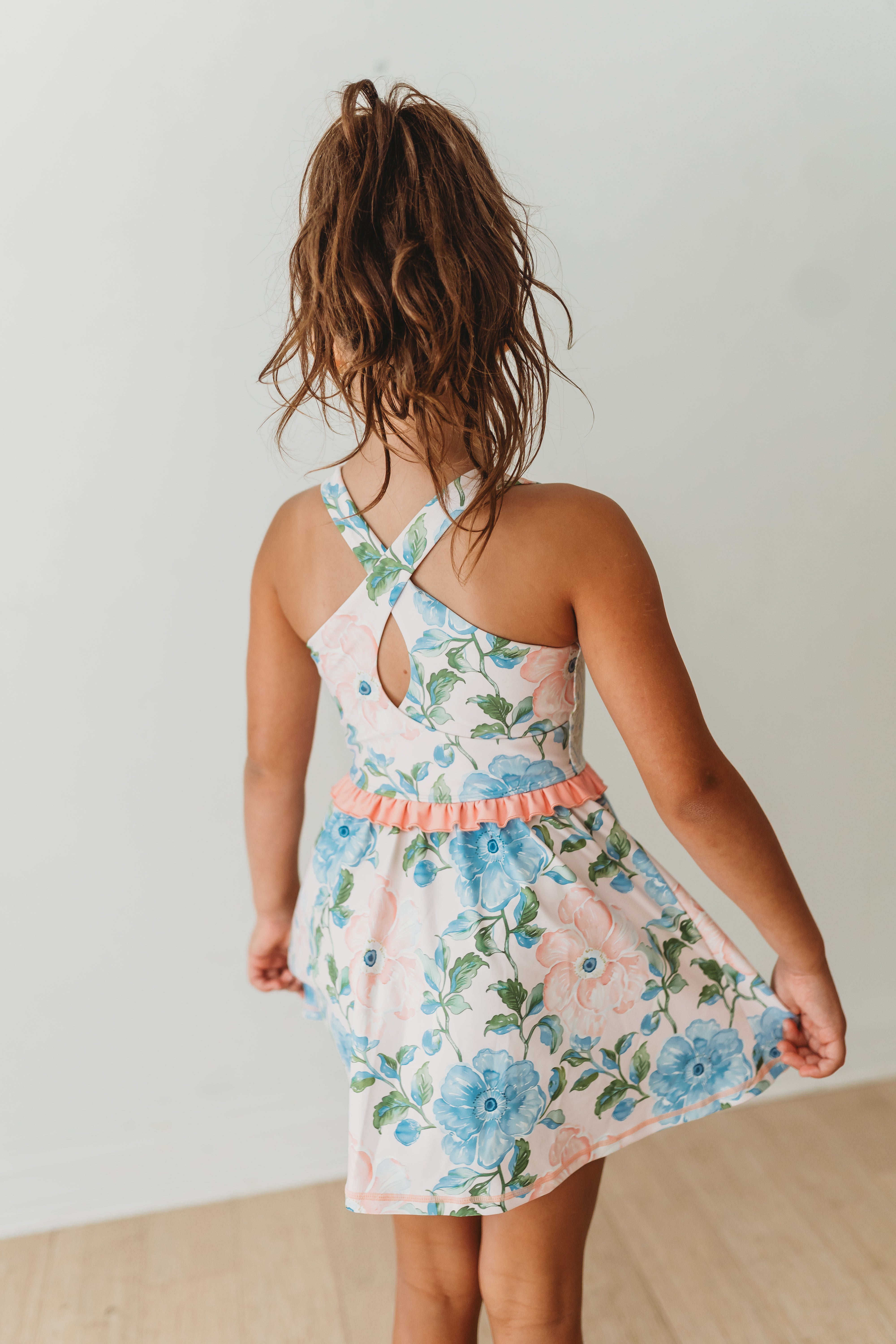 Athletic Dress - Blush & Bloom (Blue) (Pre-Order)