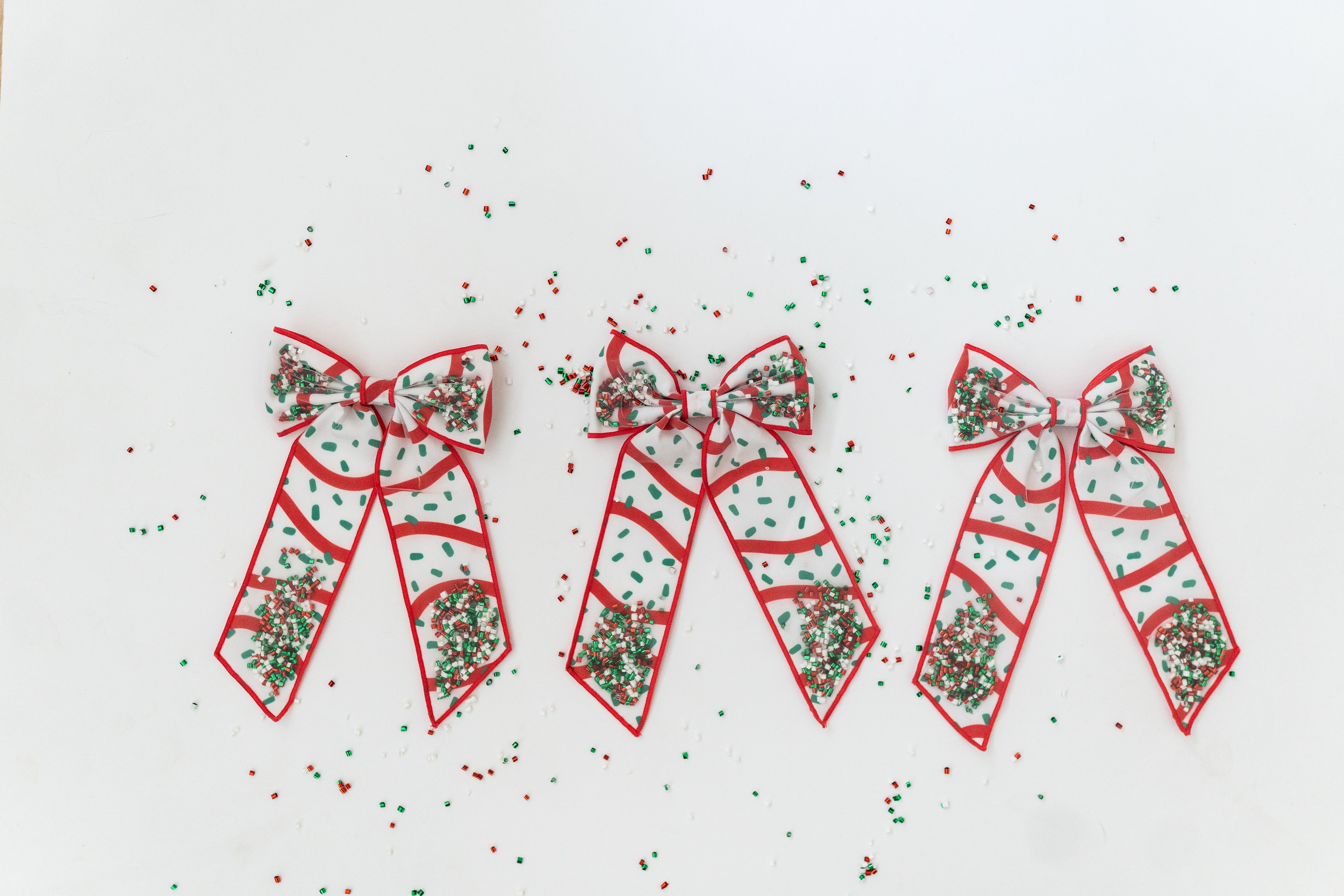 Mesh Shaker Bow - Tree Cake Twist