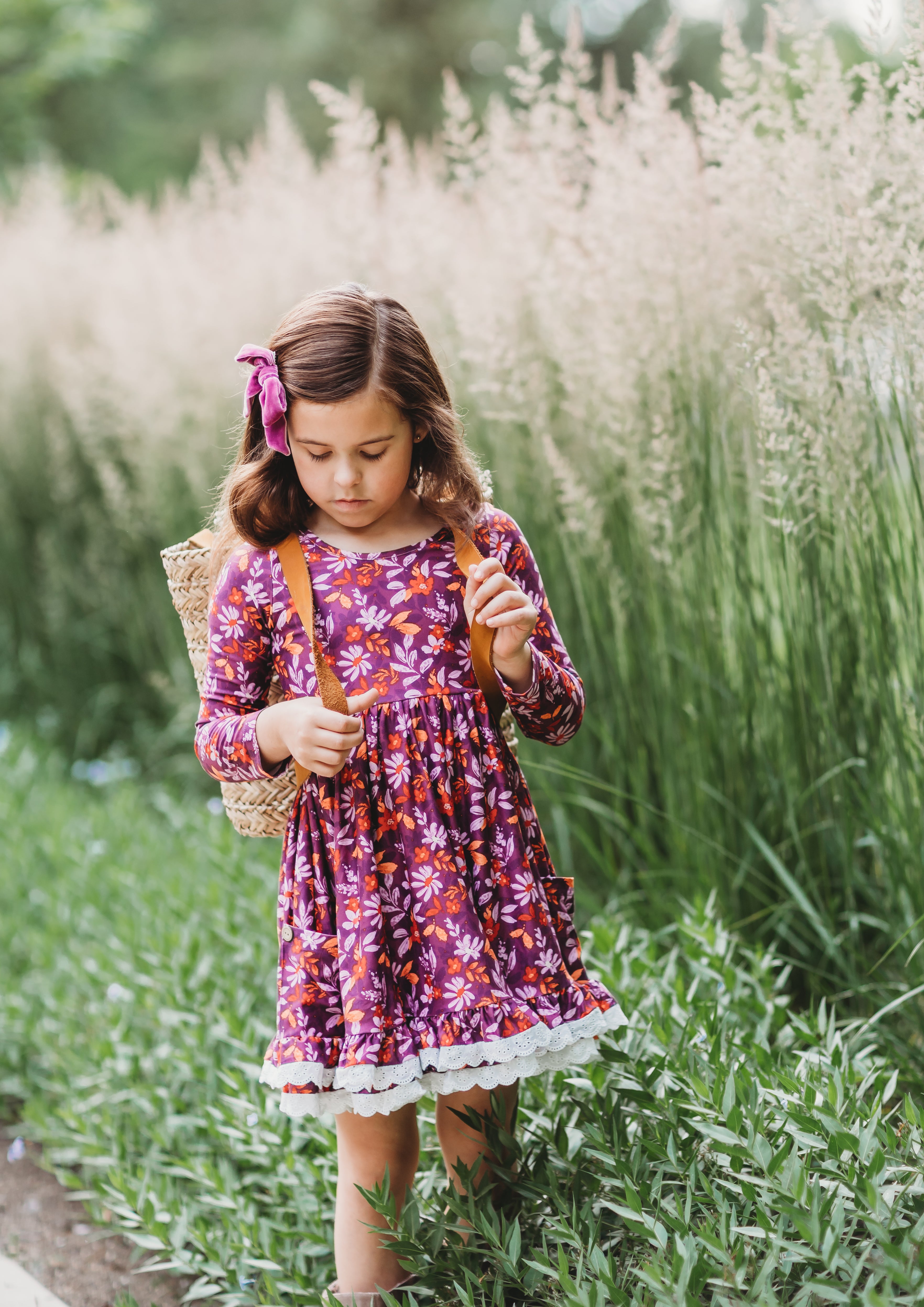 Myra Knit Dress - Violet Ember