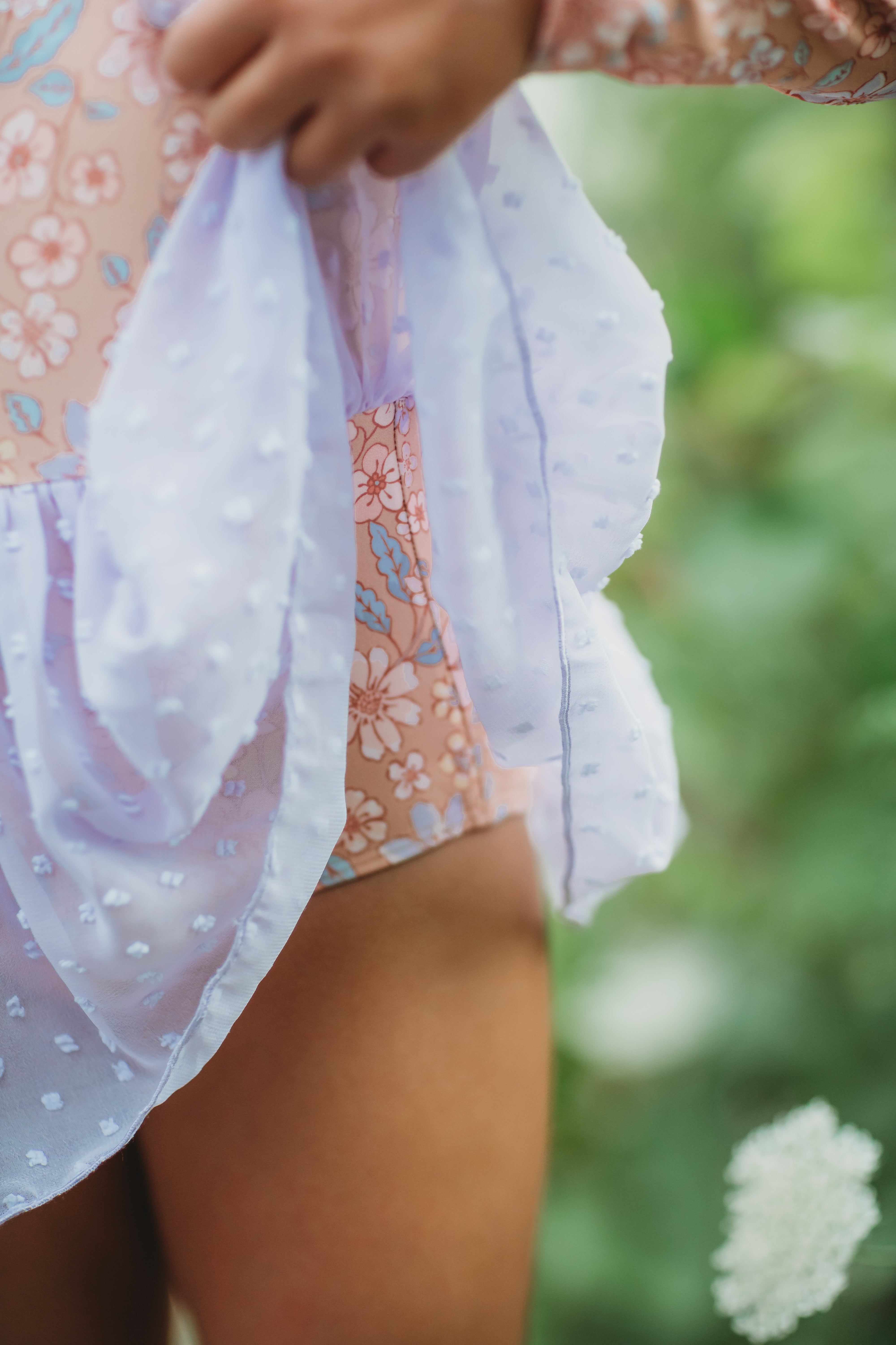 Farrah Clipdot Leotard - Mariposa Meadows (Pre-Order)