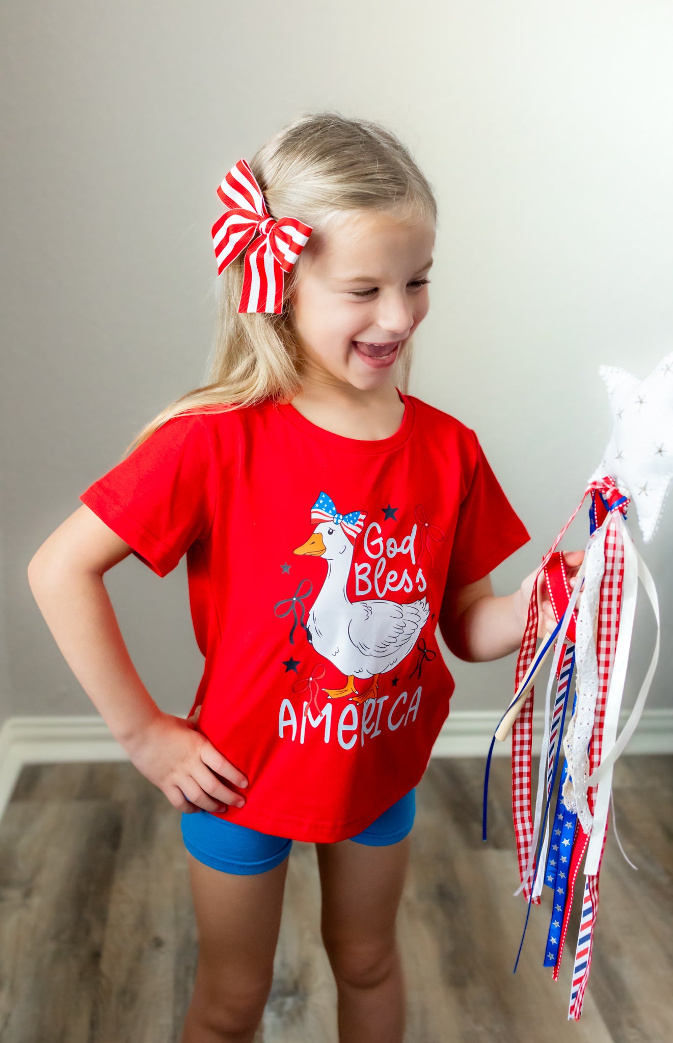 Graphic Tee - Patriotic Quacks