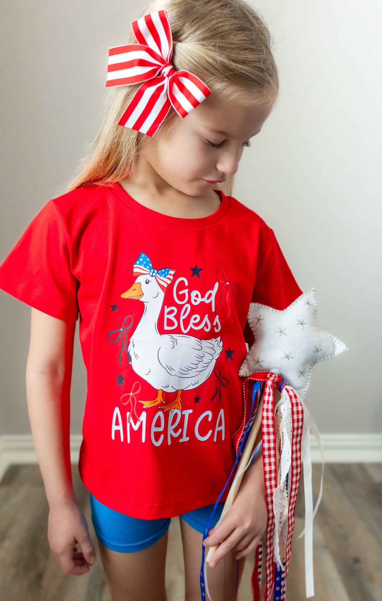 Graphic Tee - Patriotic Quacks
