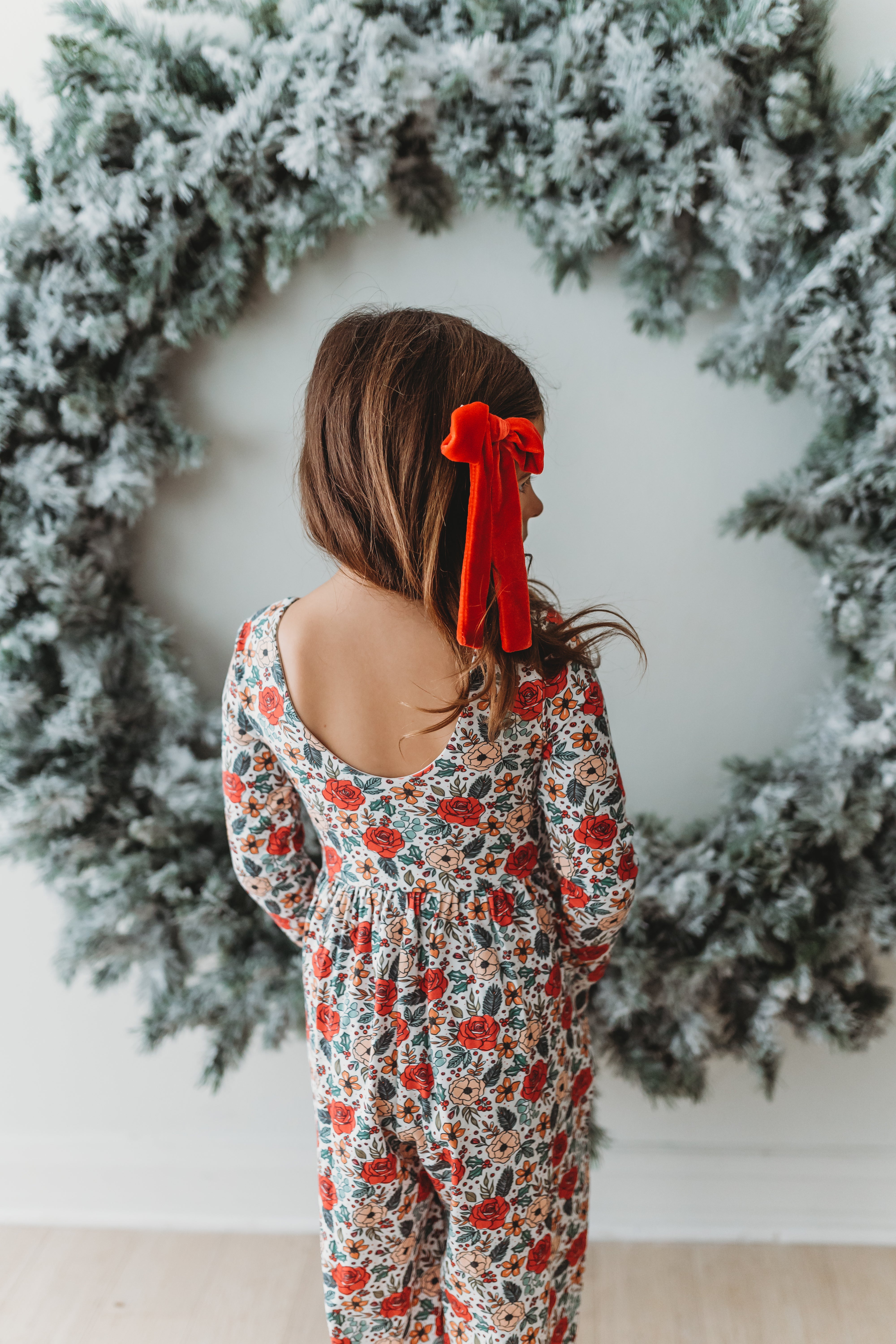 Ivy Romper - Jingle Bell Blooms