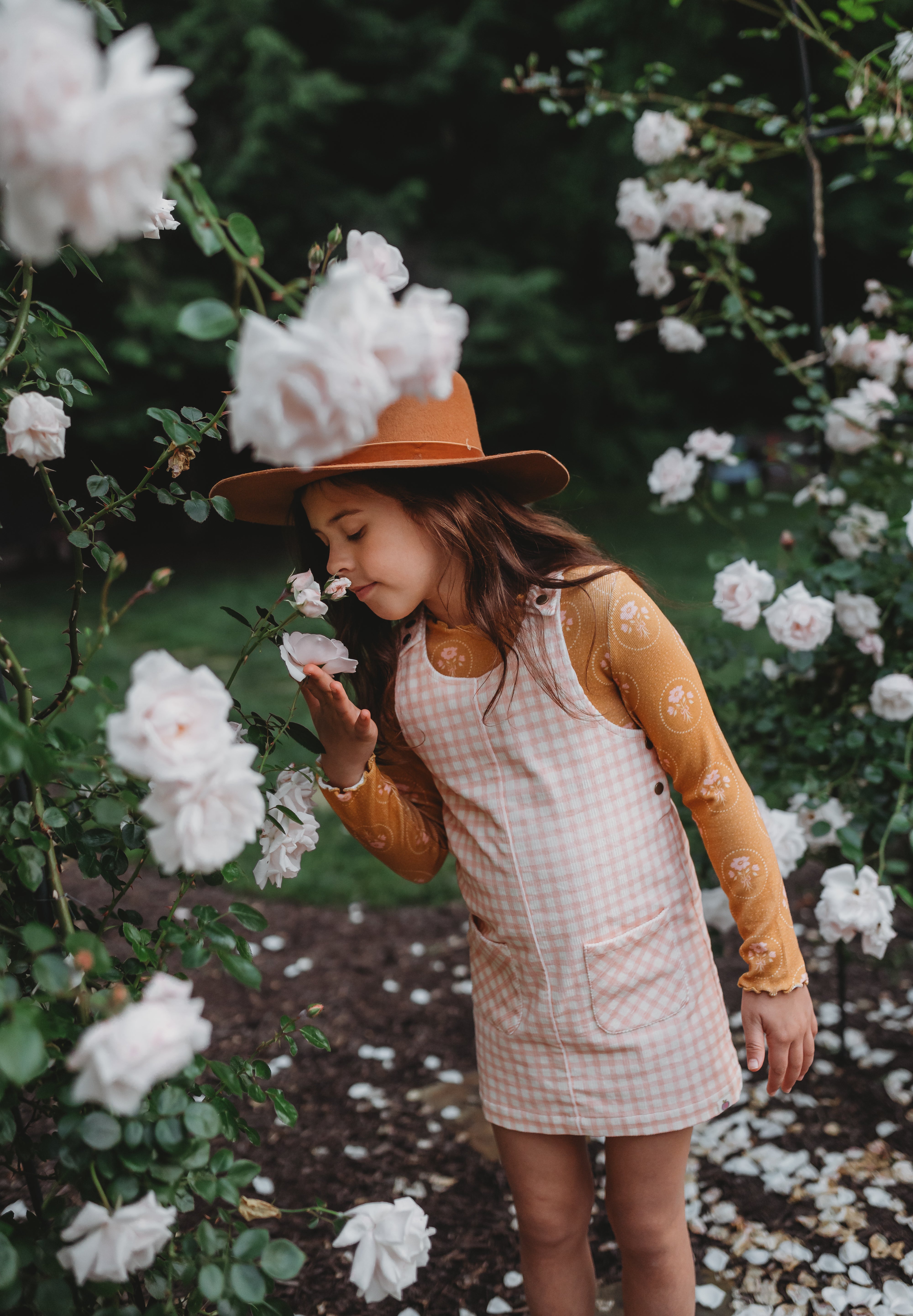 Parker Corduroy Jumper Set - Harvest Stitch
