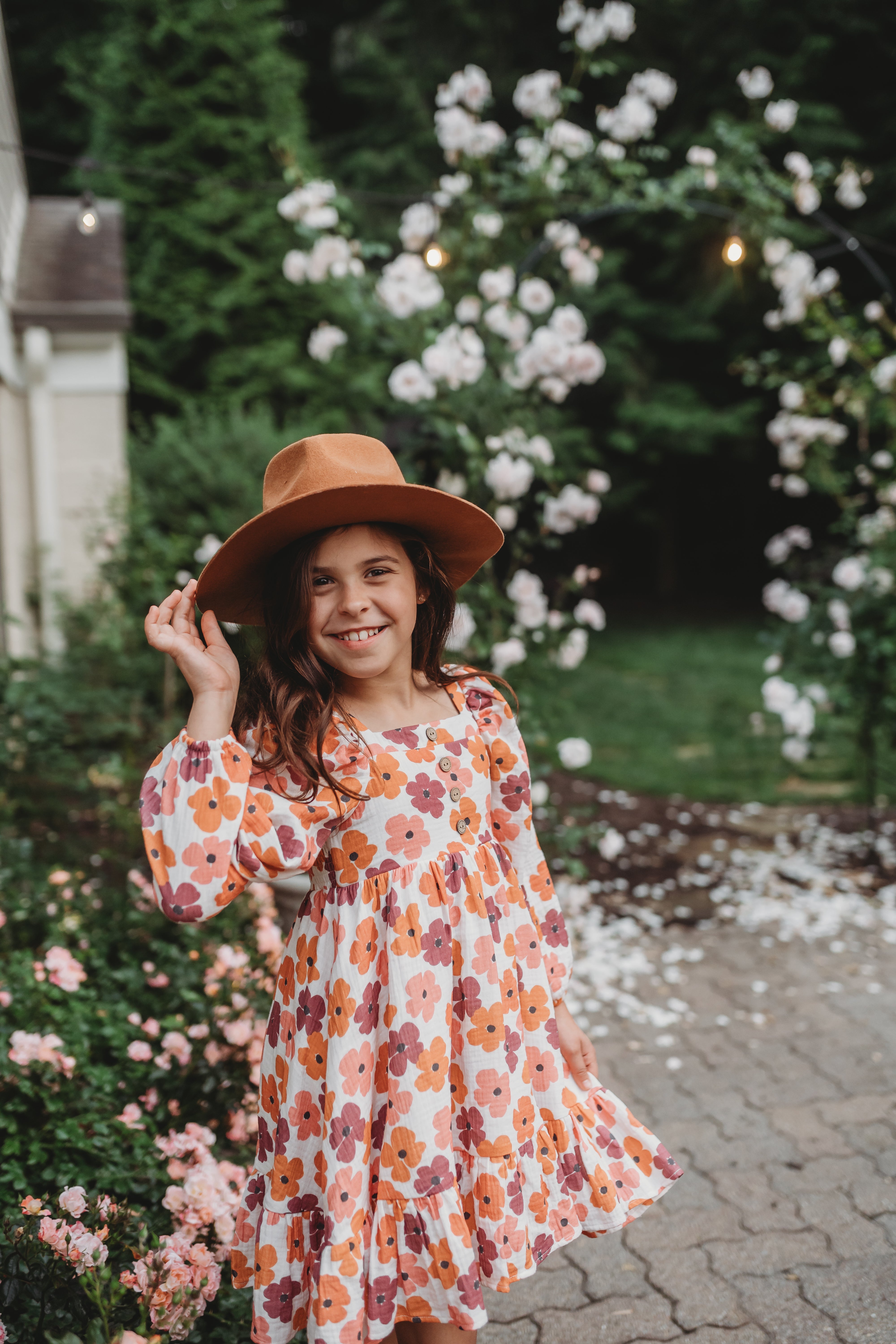 Puff Sleeve Gauze Dress - Wild Plum
