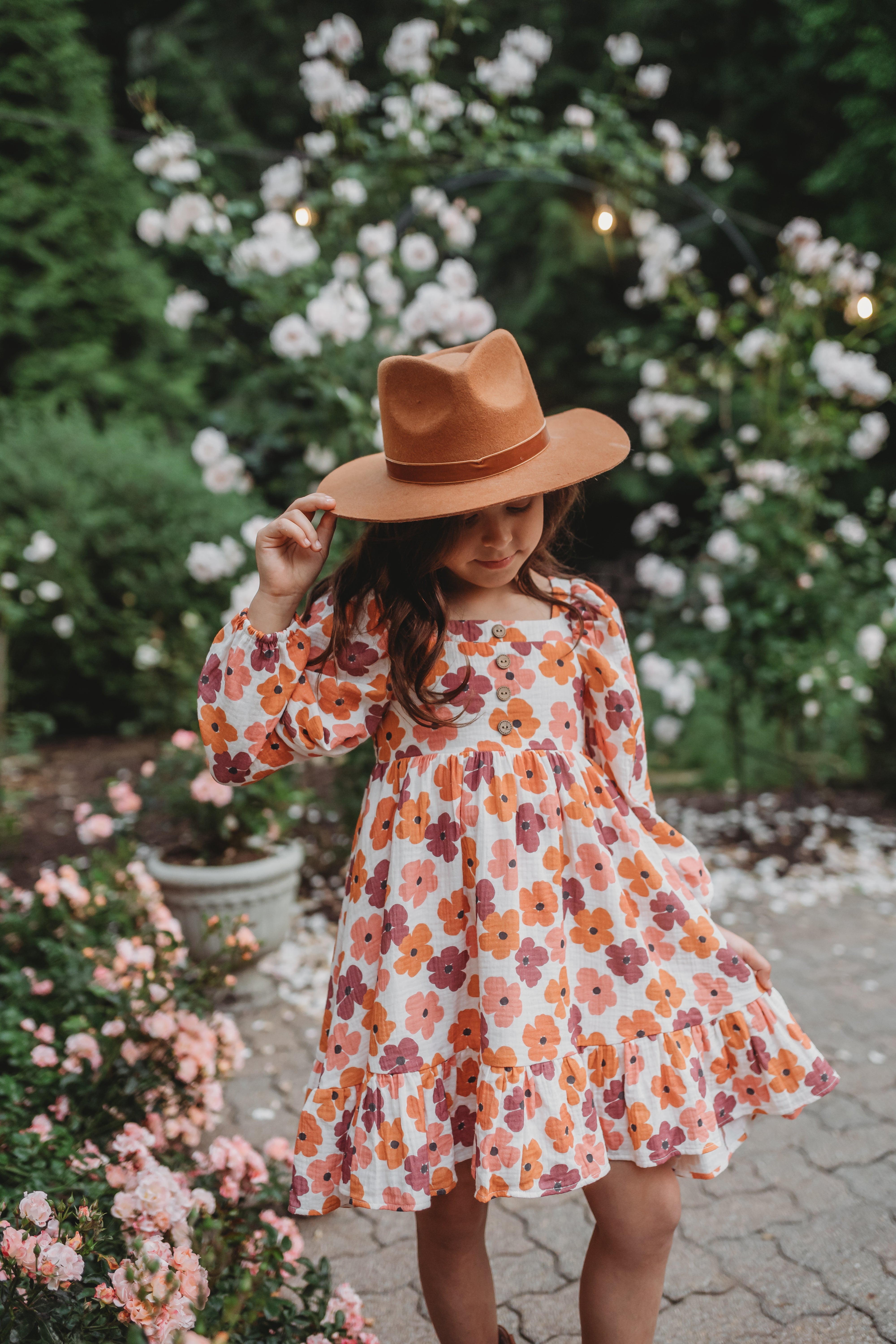Puff Sleeve Gauze Dress - Wild Plum