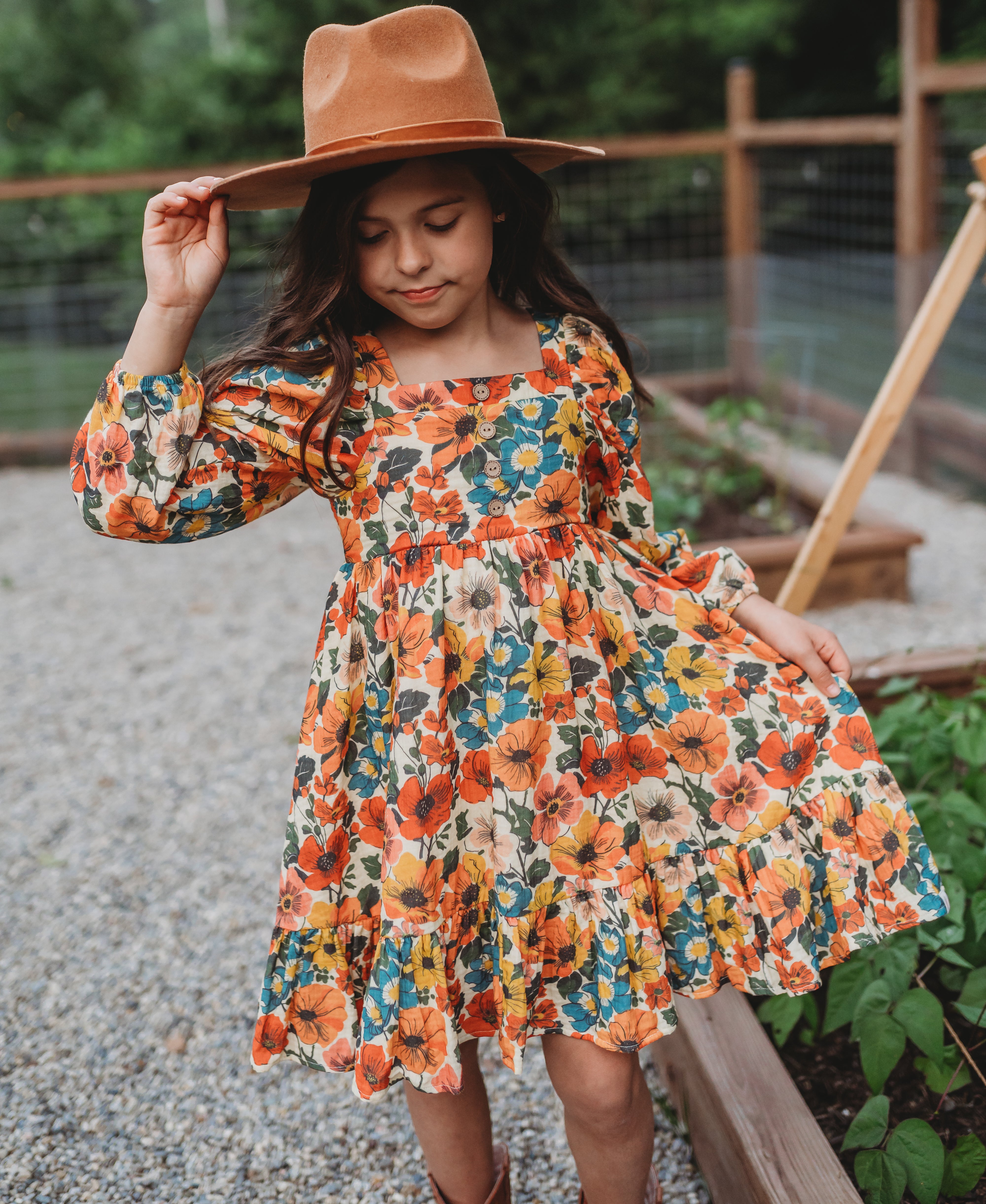 Puff Sleeve Gauze Dress - Teal Revival