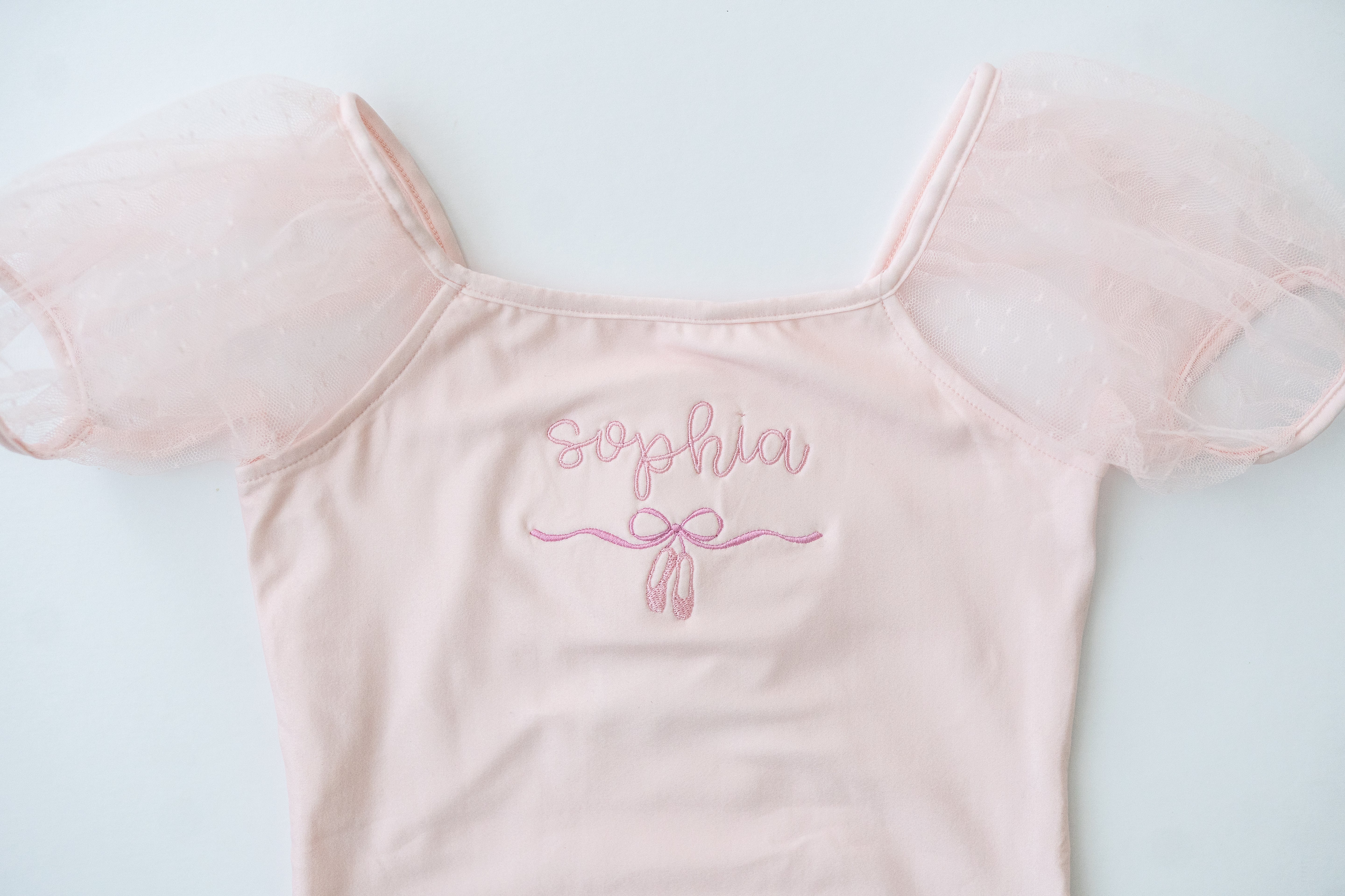 Mesh Leotard - Pink Bliss