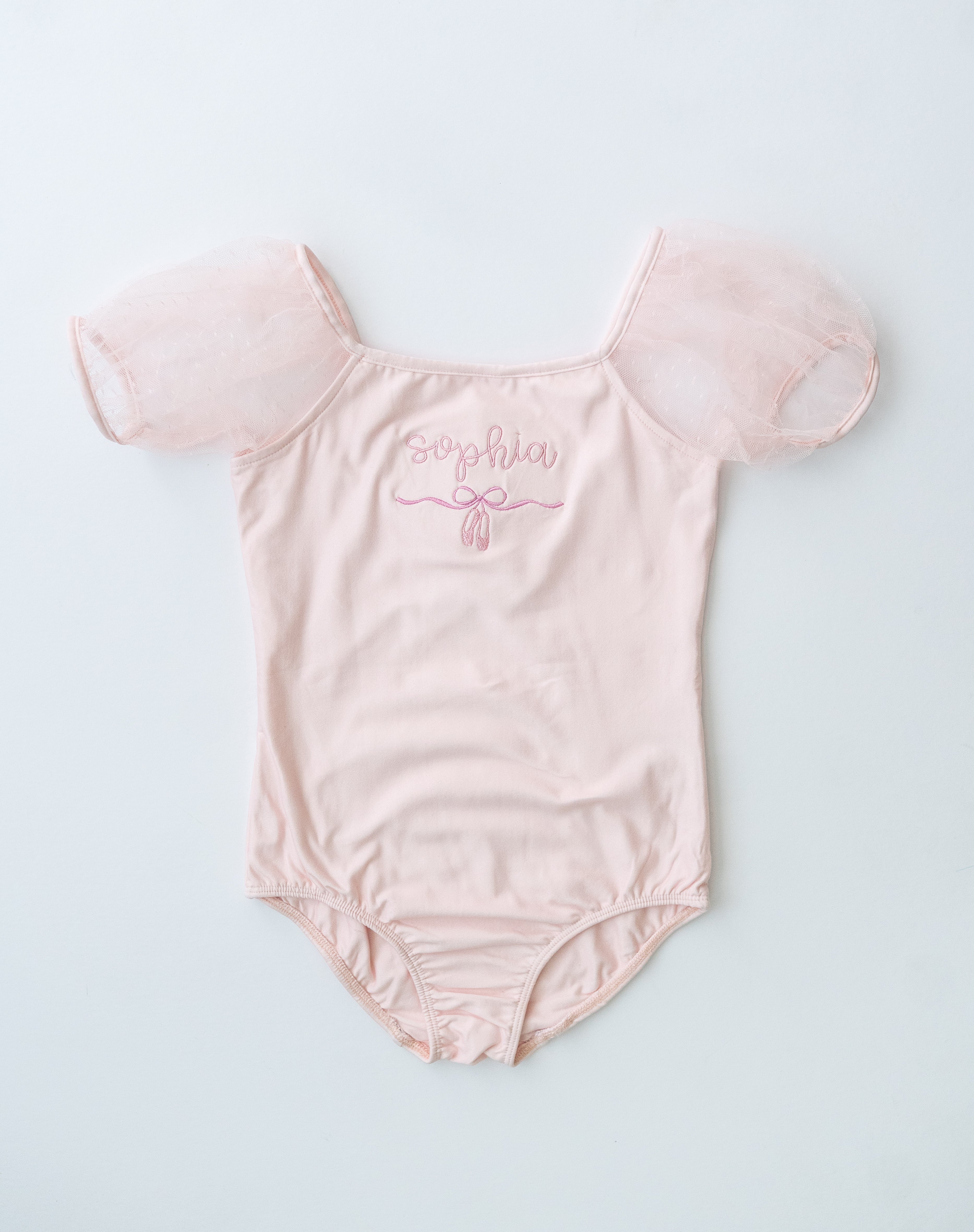 Mesh Leotard - Pink Bliss