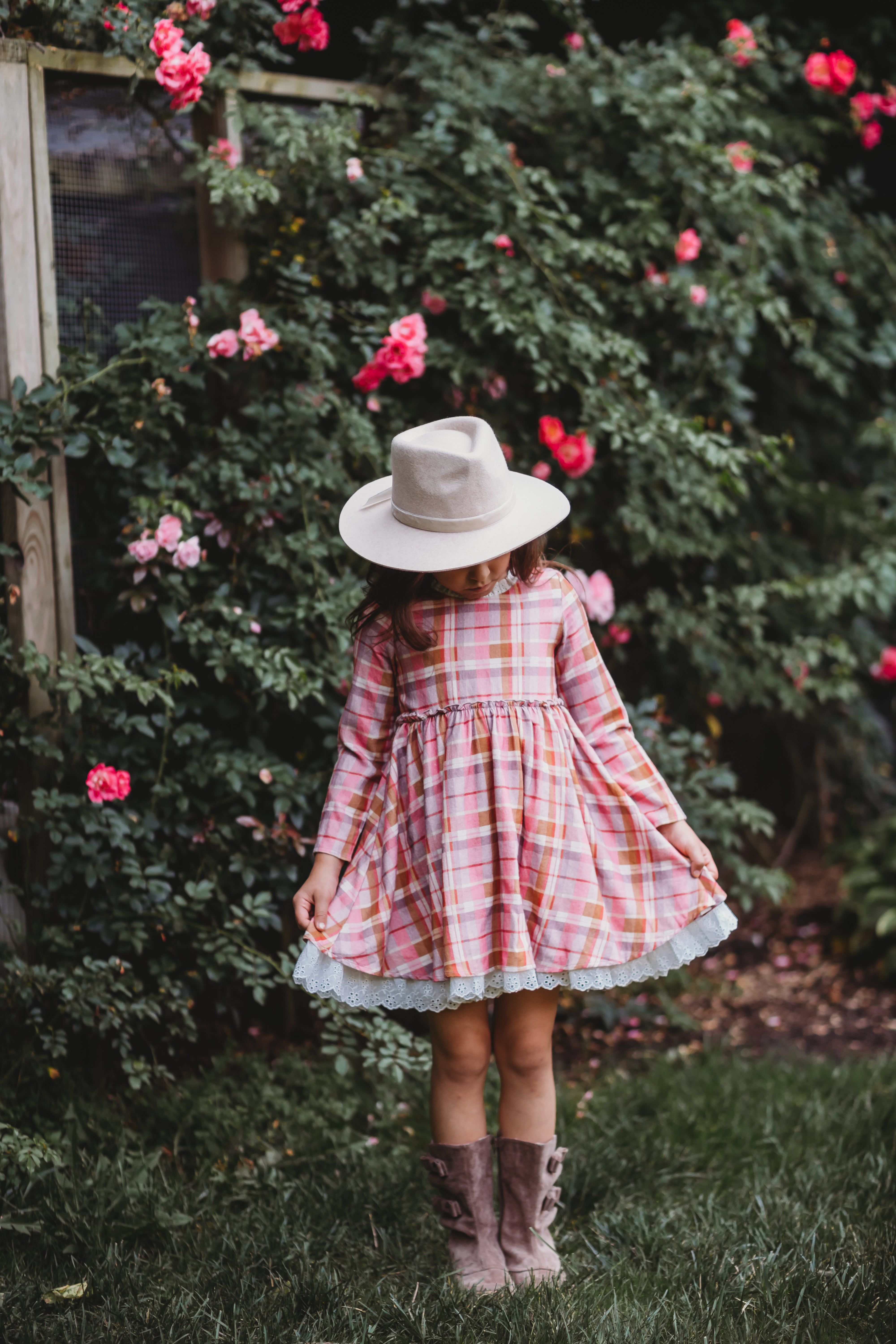 Myra Dress -Plaid Perfection