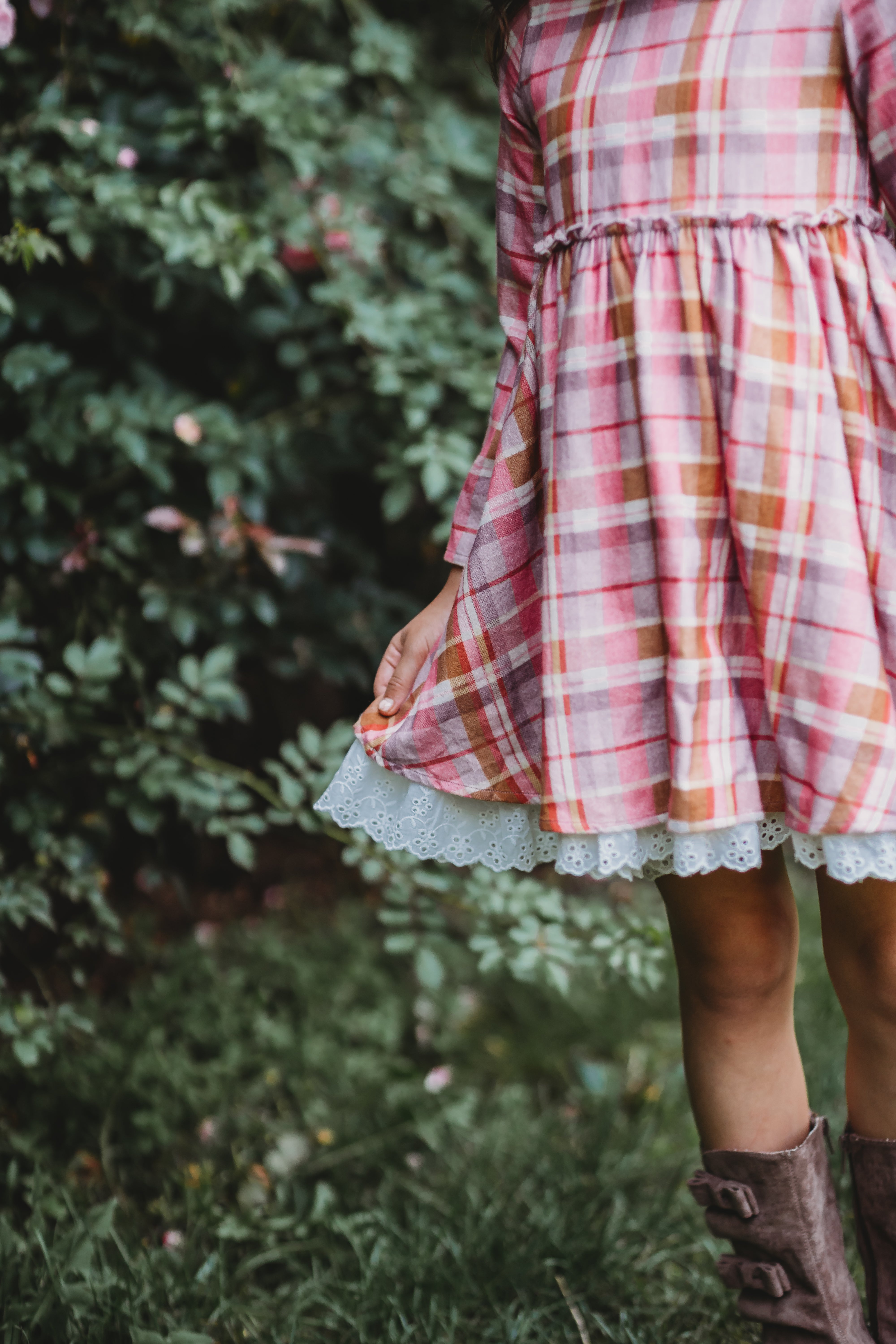 Myra Dress -Plaid Perfection