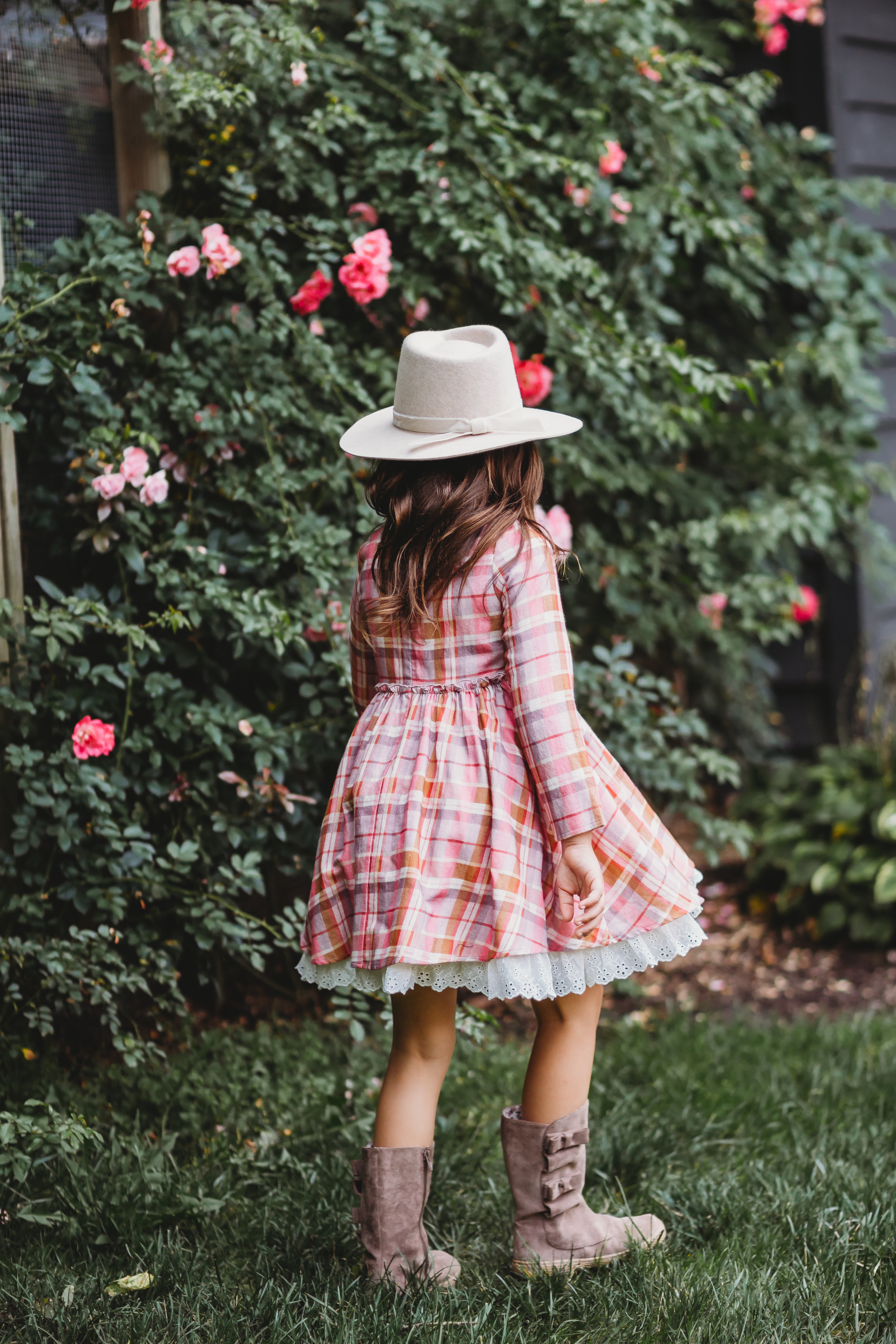 Myra Dress -Plaid Perfection