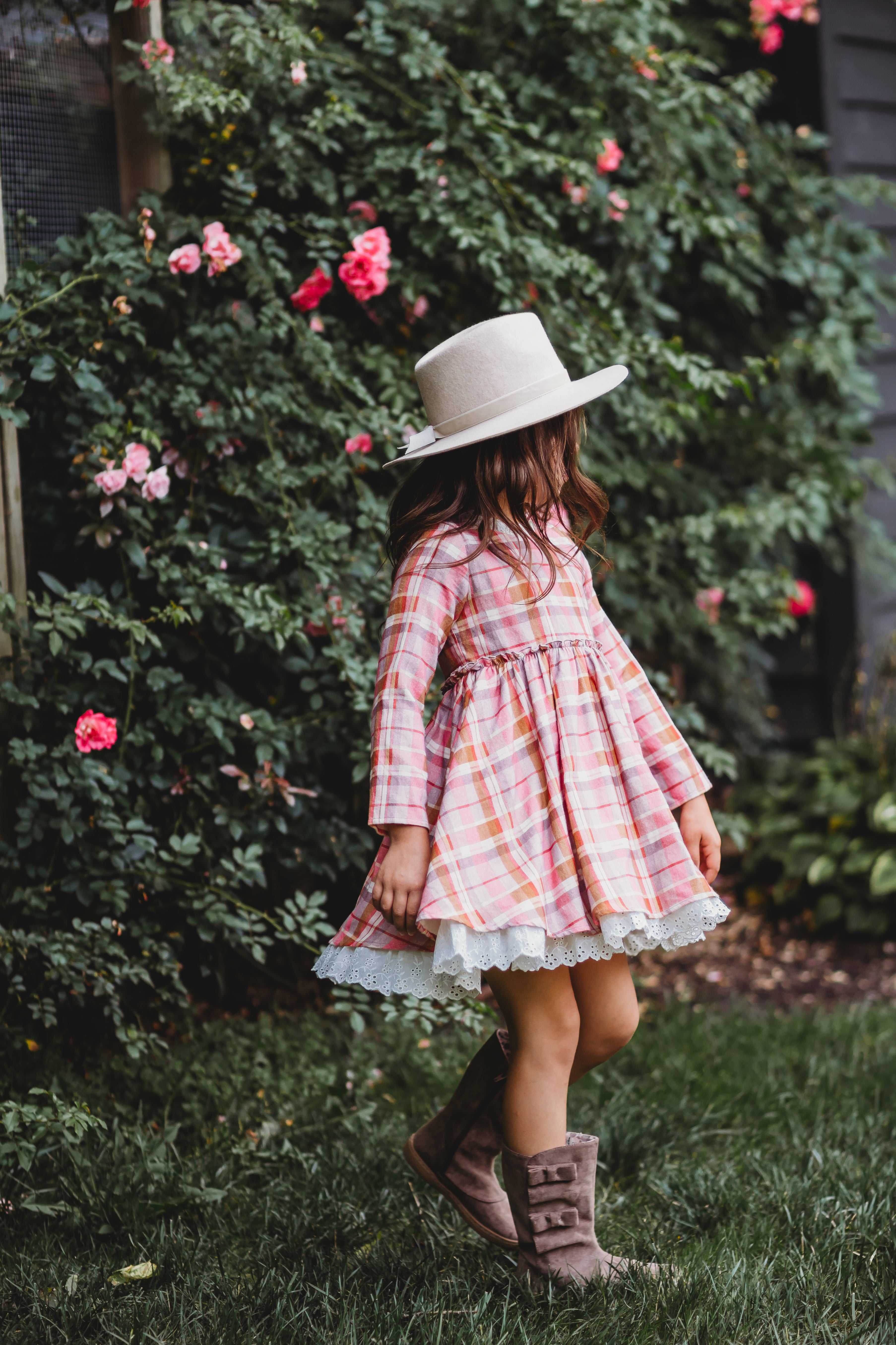 Myra Dress -Plaid Perfection