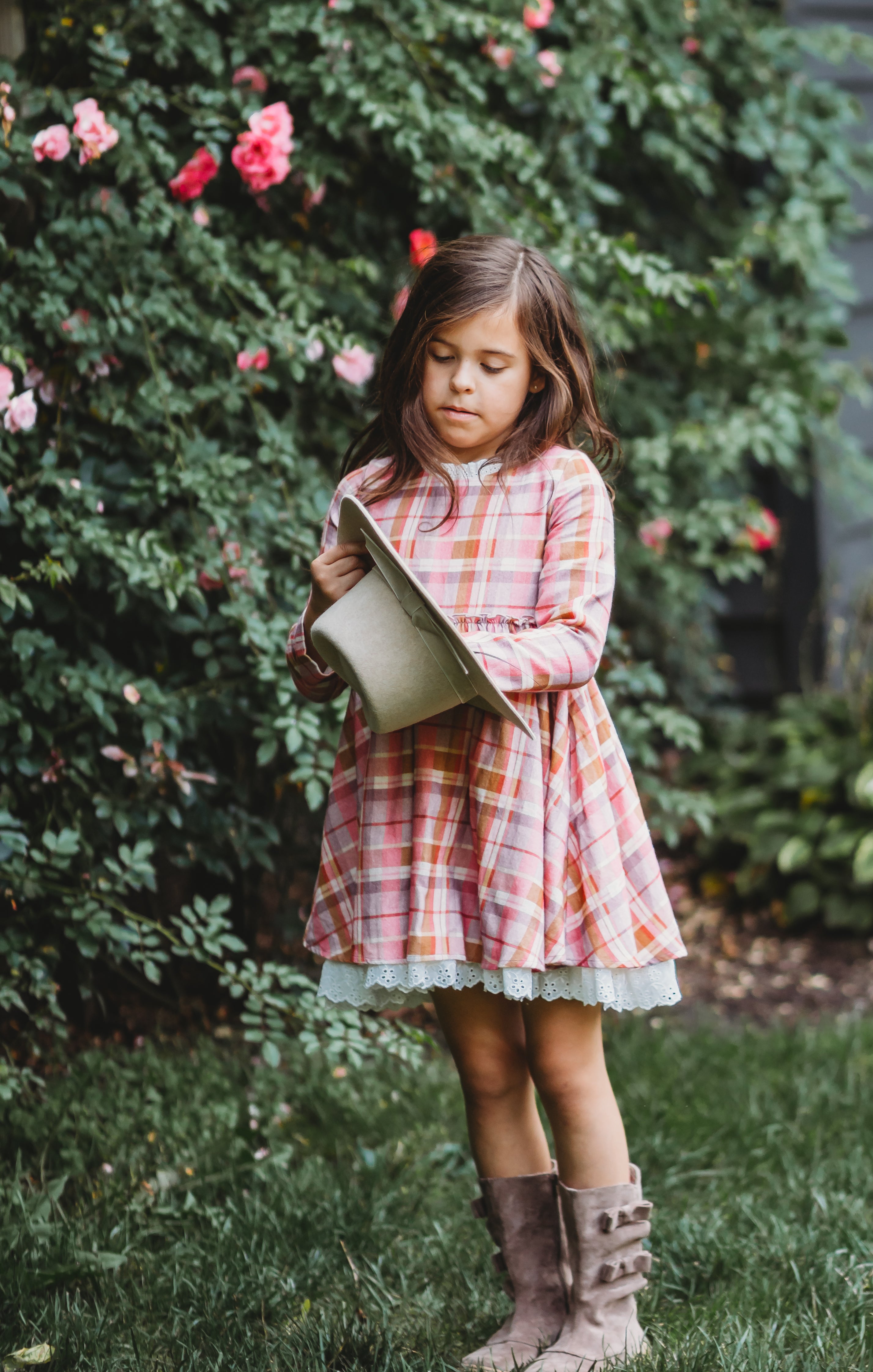 Myra Dress -Plaid Perfection