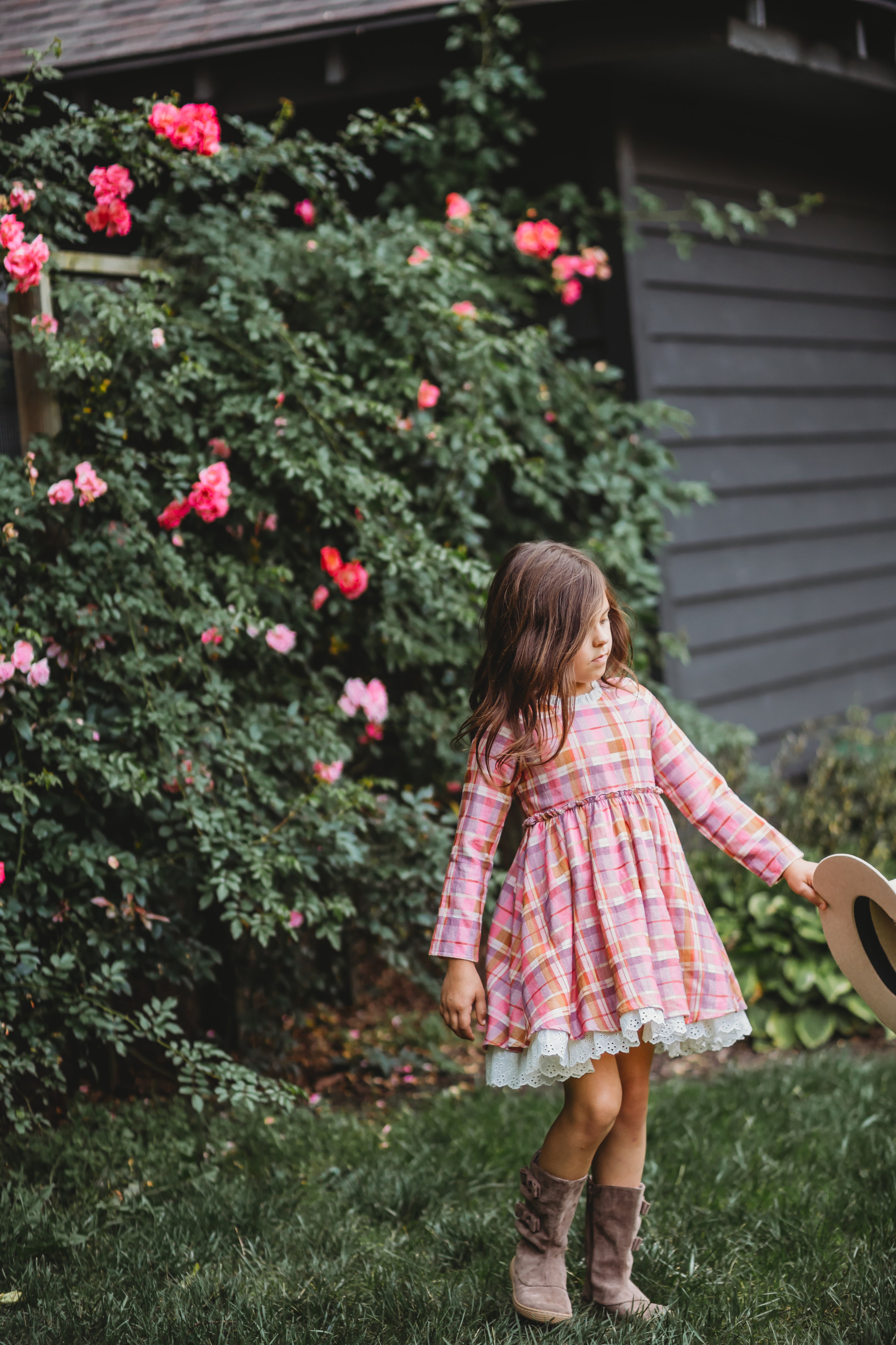 Myra Dress -Plaid Perfection