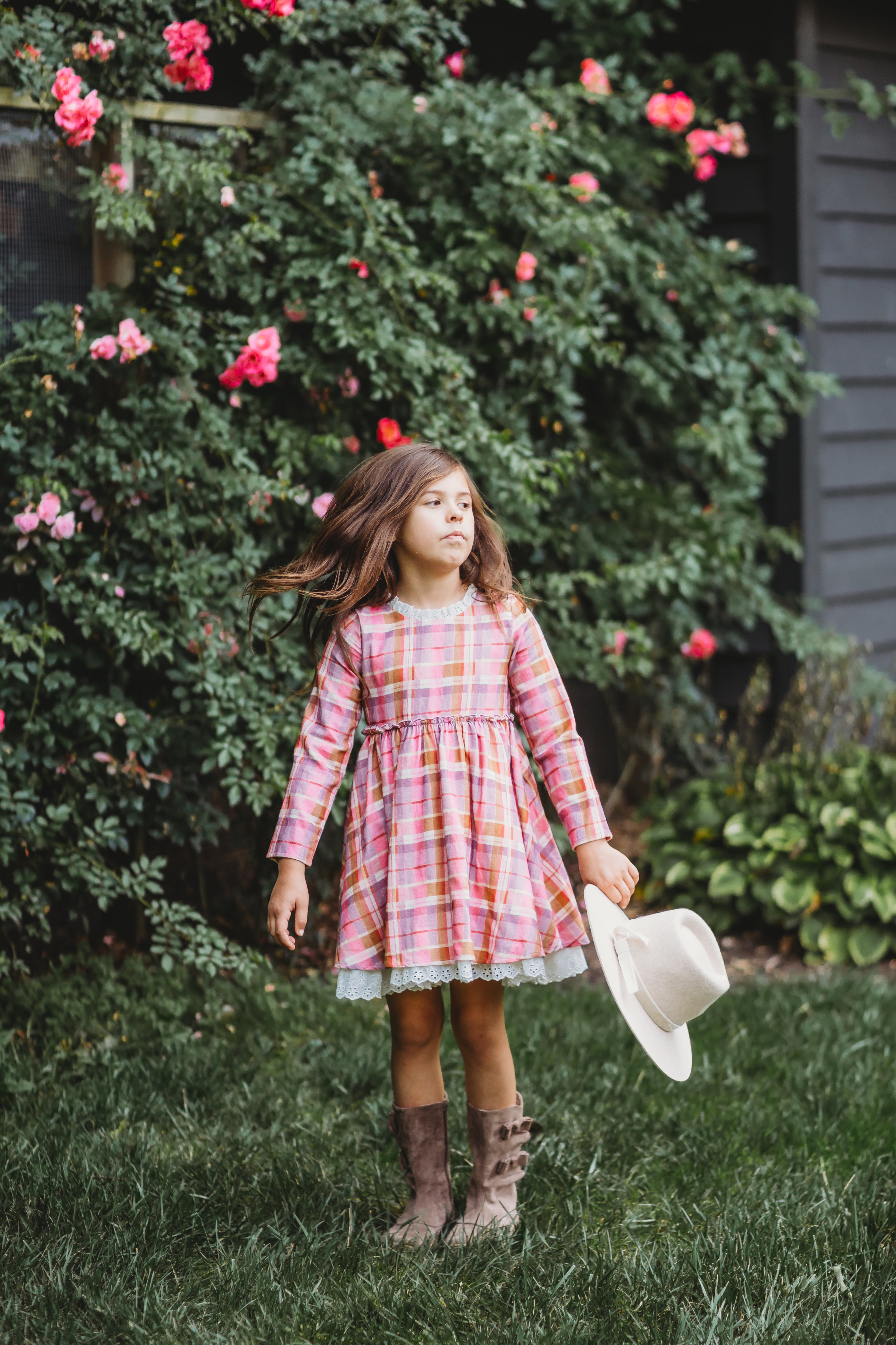 Myra Dress -Plaid Perfection