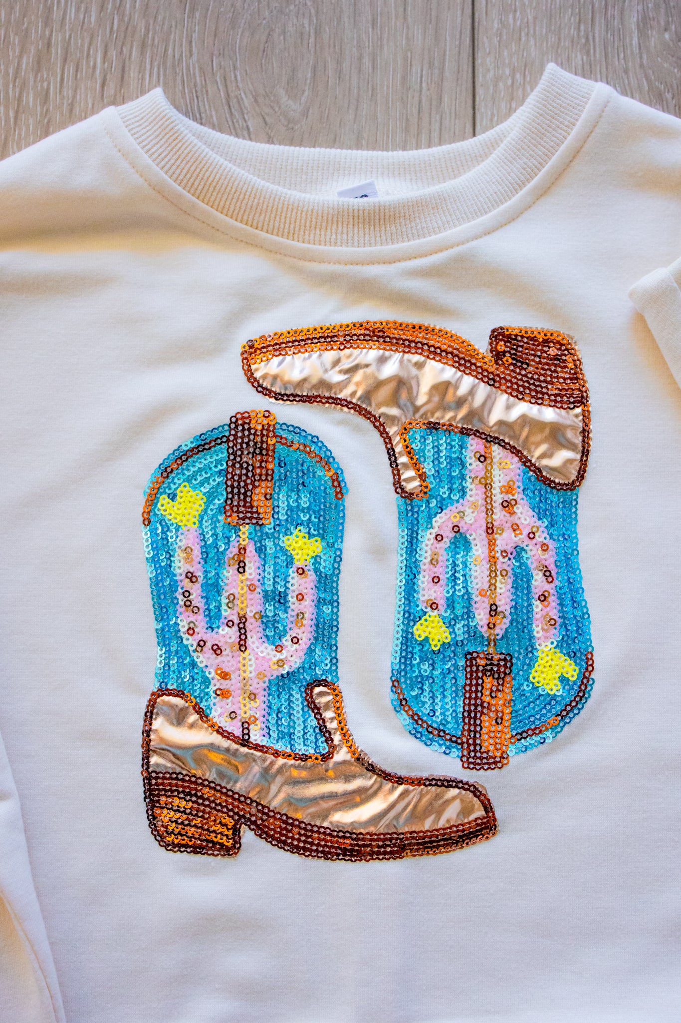 Sequin Sweater - Wild West