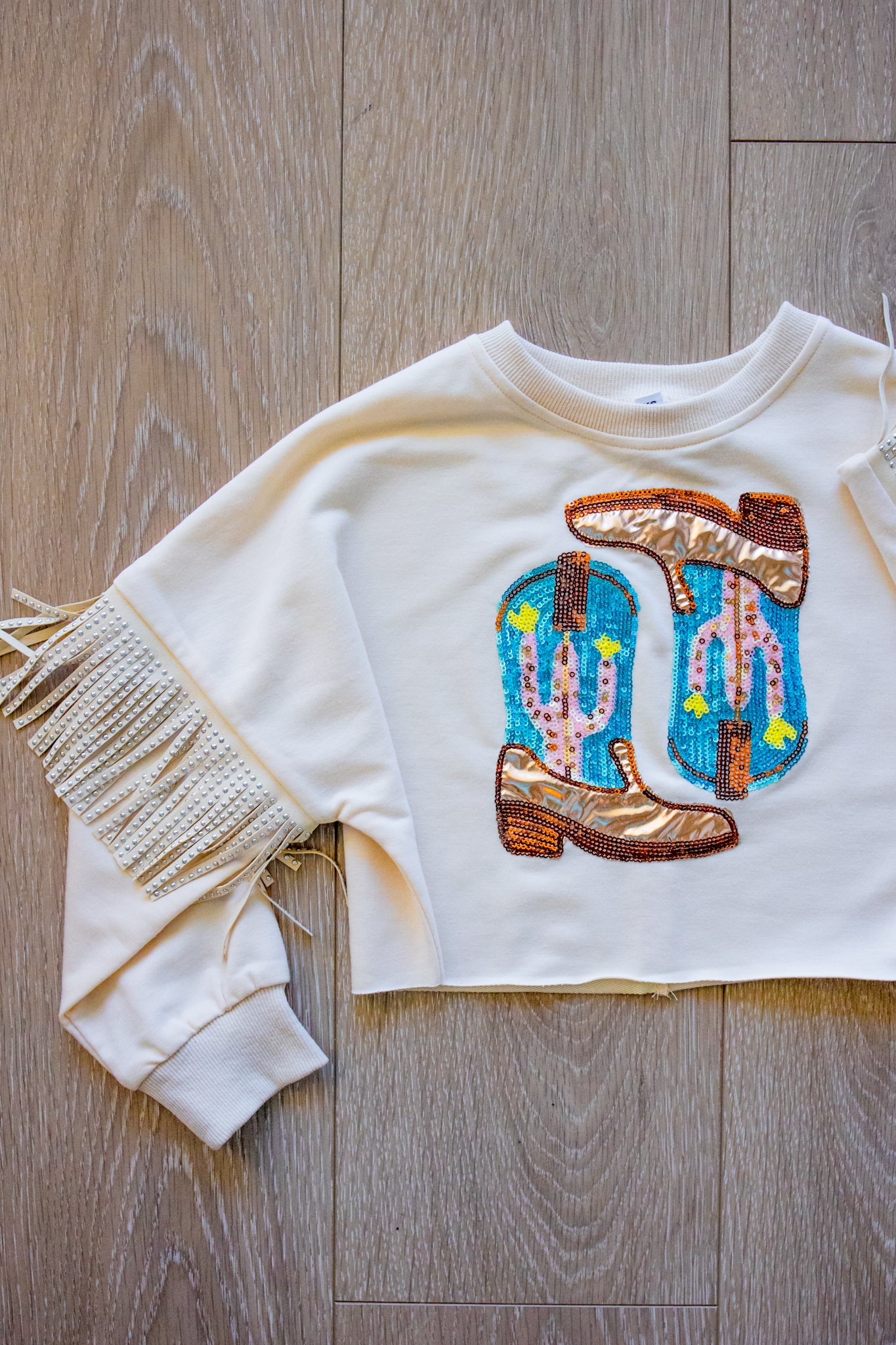 Sequin Sweater - Wild West