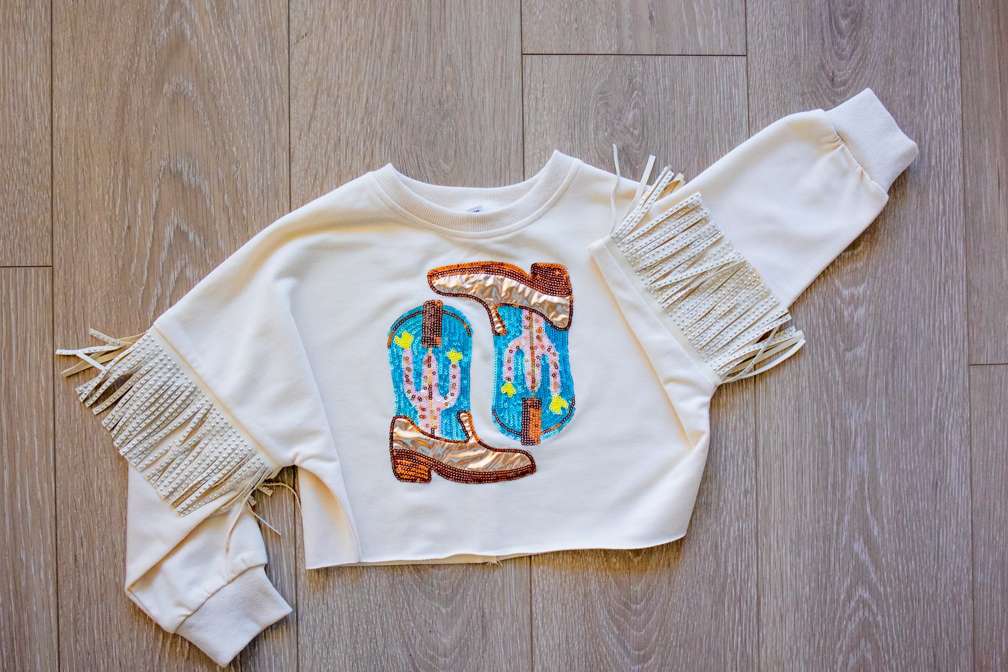 Sequin Sweater - Wild West