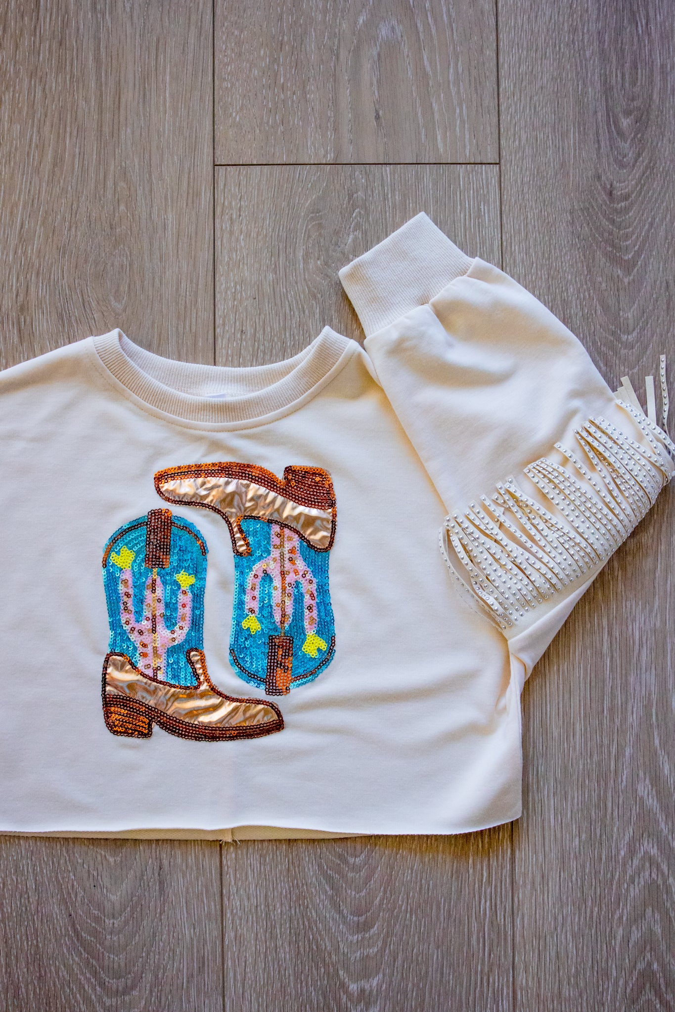 Sequin Sweater - Wild West