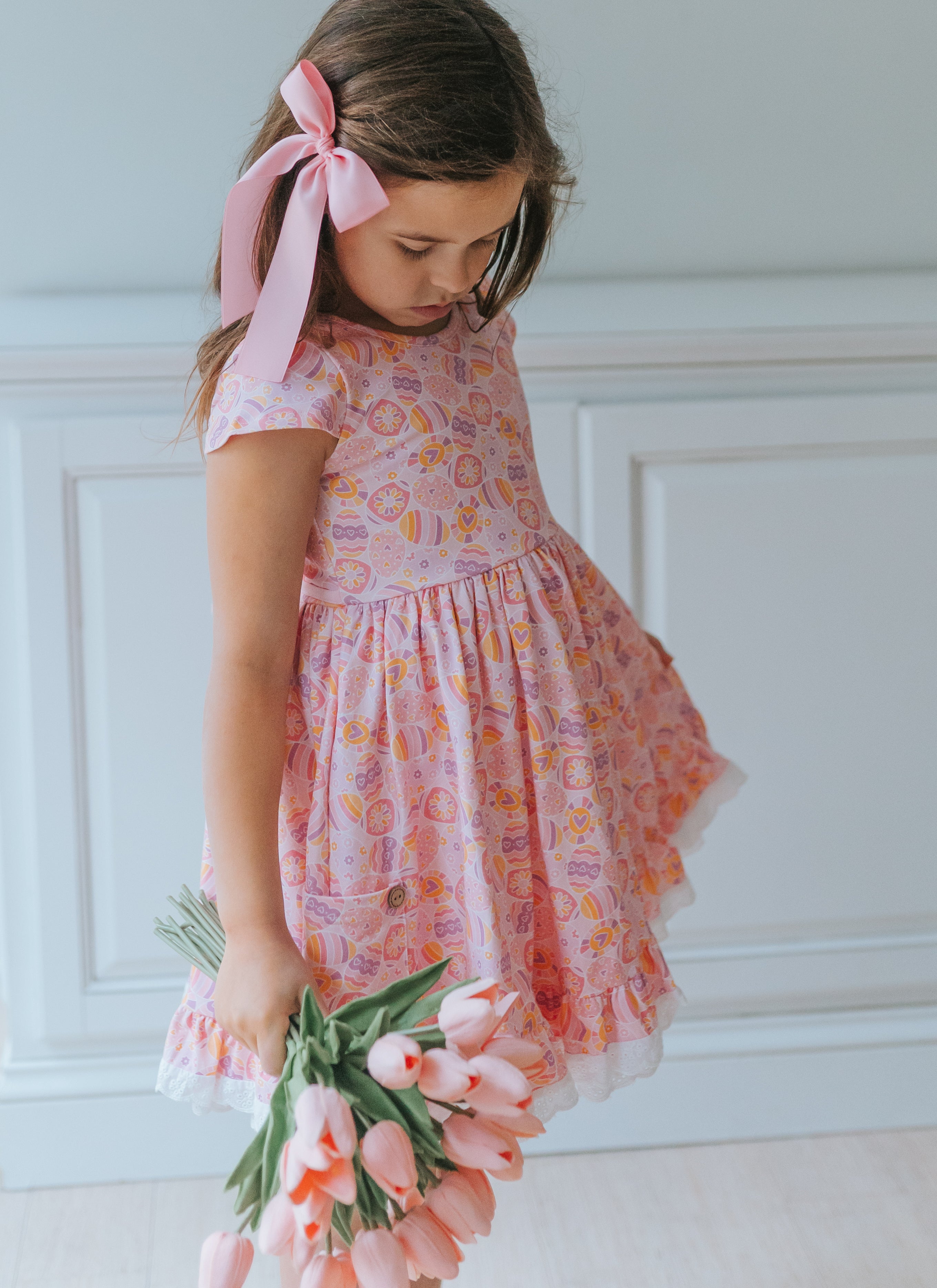 Myra Knit Dress - Bunny Trail