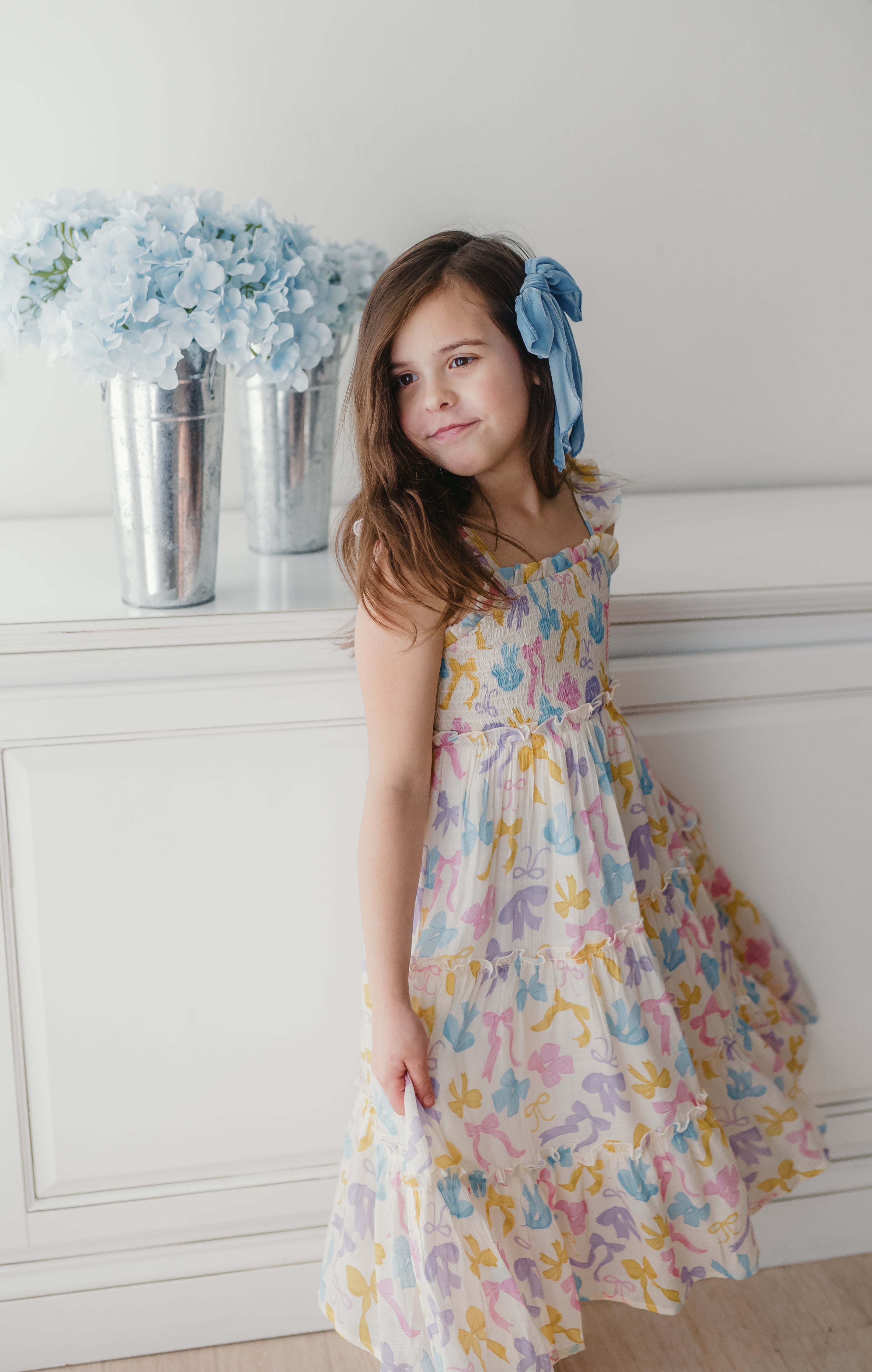 Fiona Maxi Dress - Bow Bliss