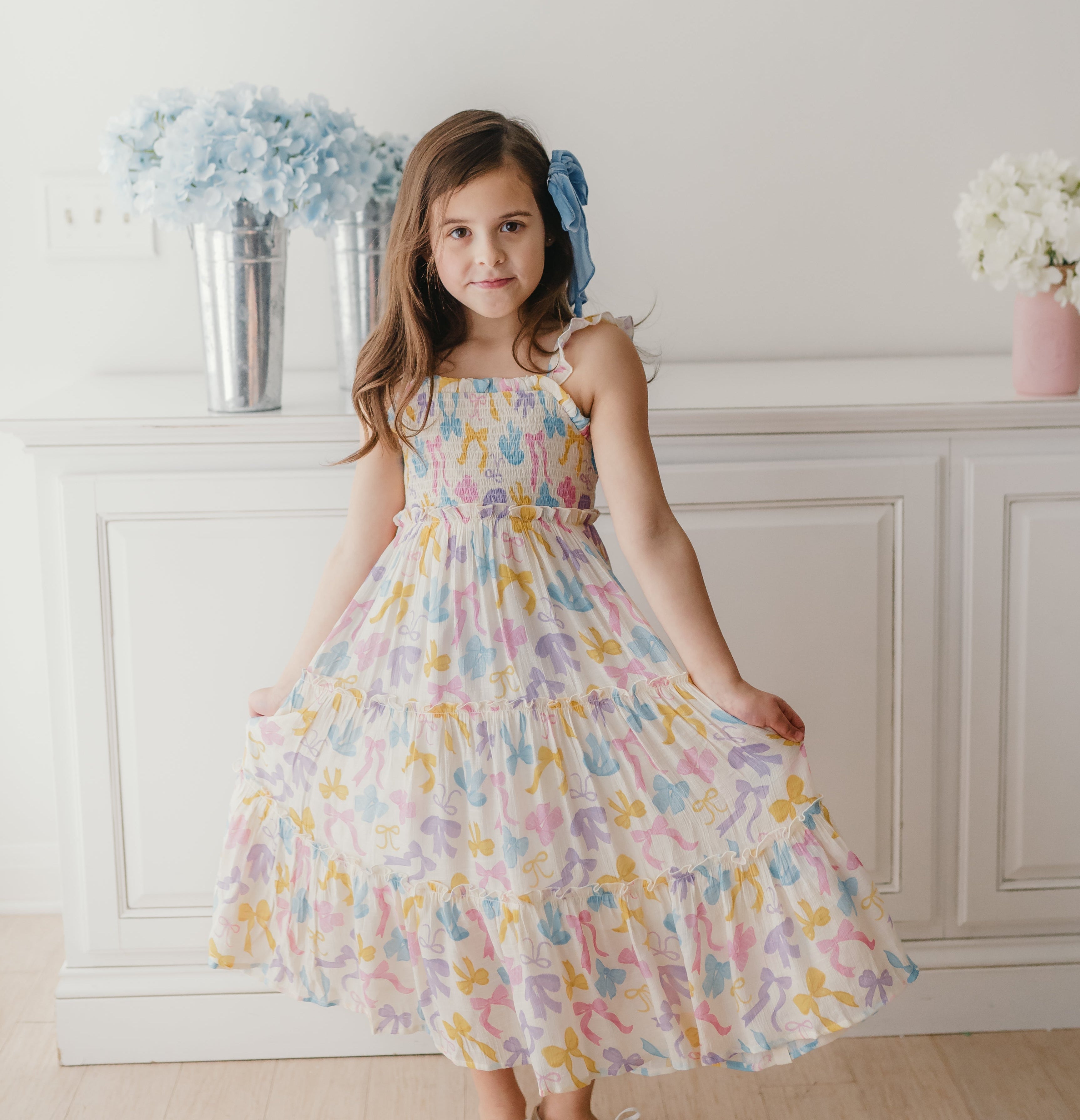 Fiona Maxi Dress - Bow Bliss