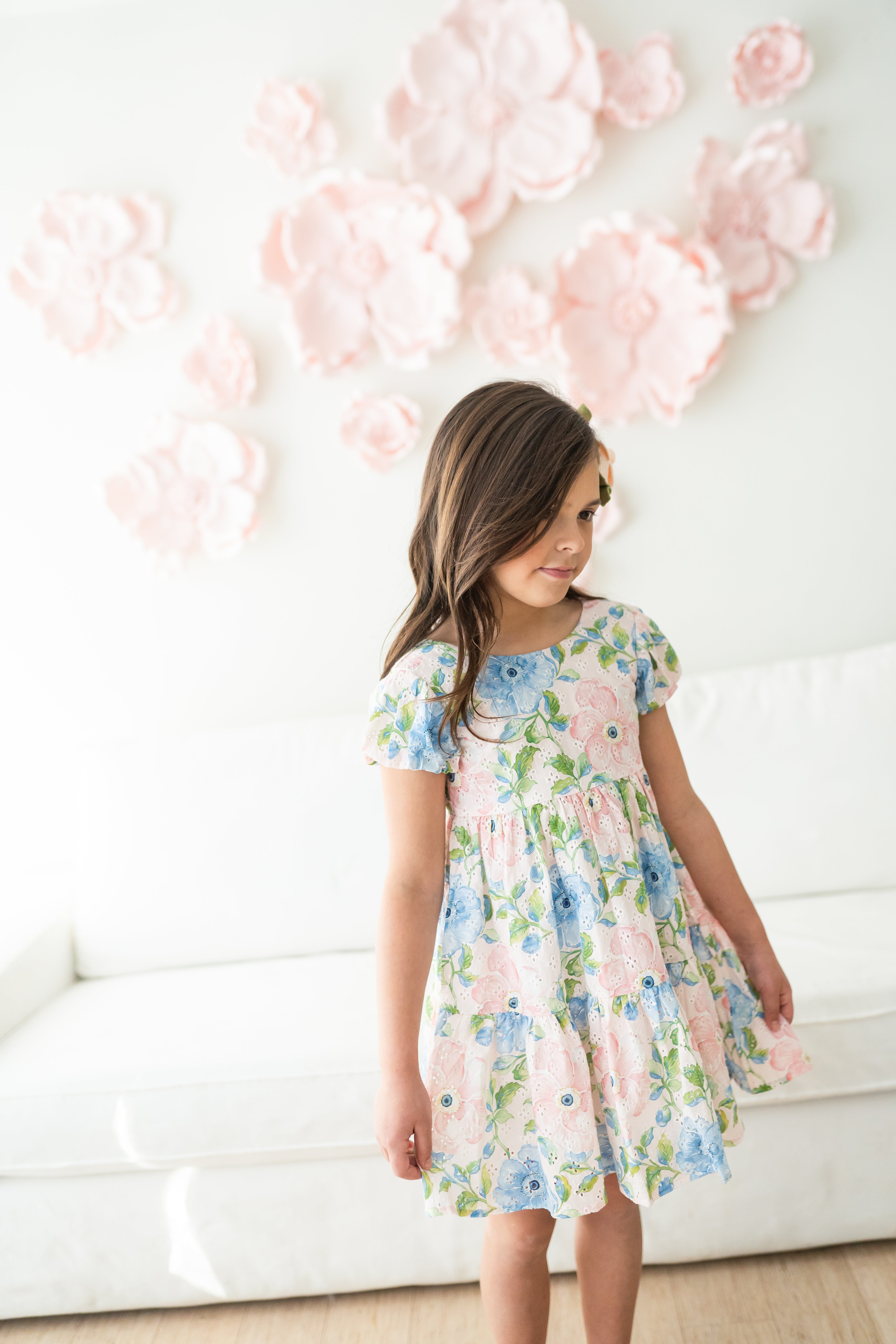 Eyelet Dress - Vintage Floral (Pre-Order)