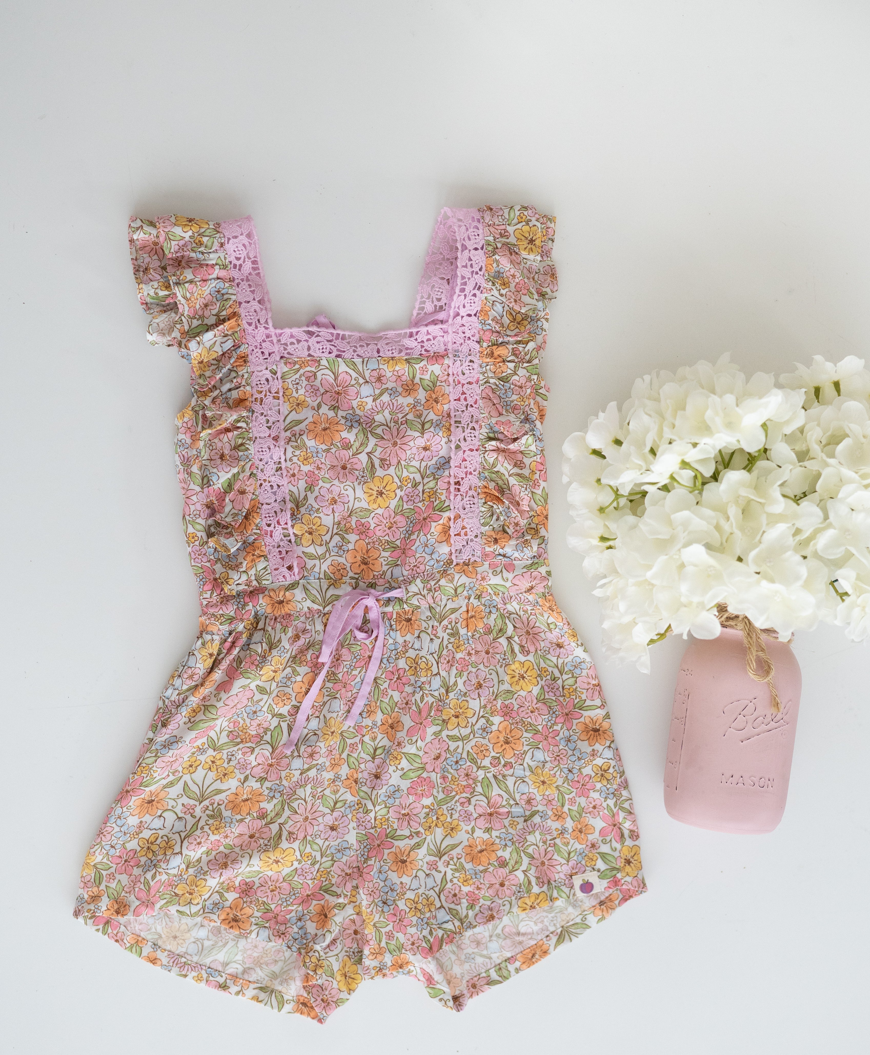 Abby Romper - Garden Of Whimsy (Pre-Order)