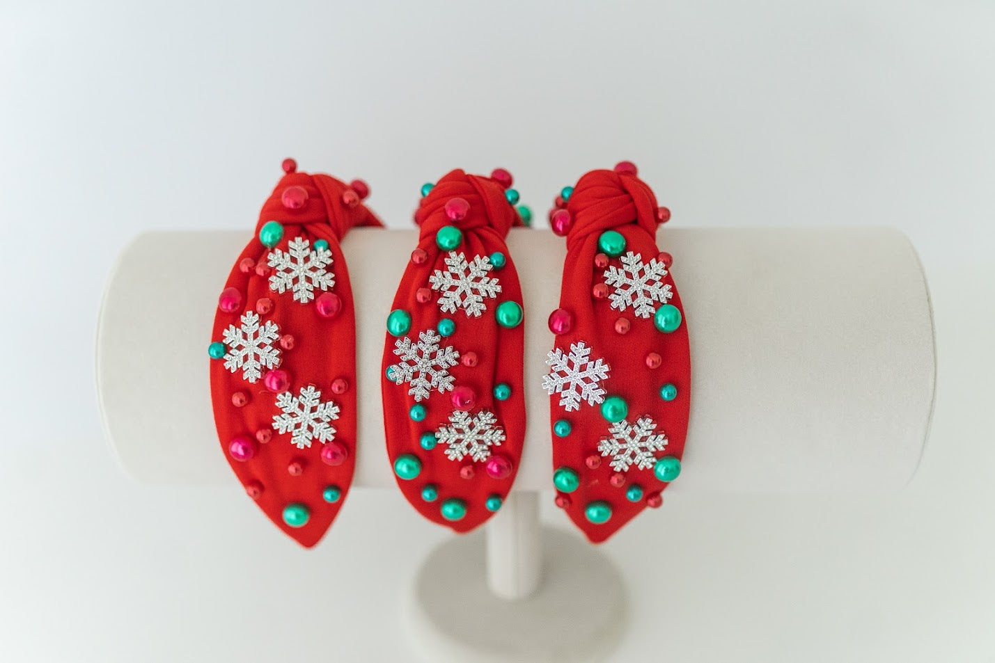 Beaded Headband - Holiday Cheer