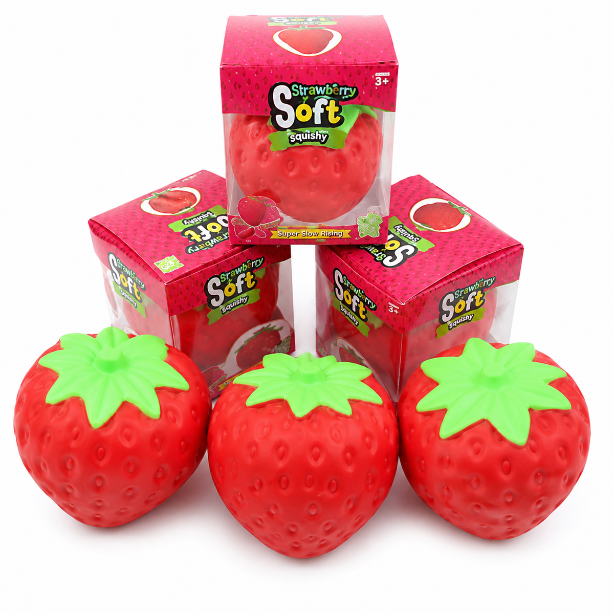 Jumbo Strawberry Squishy