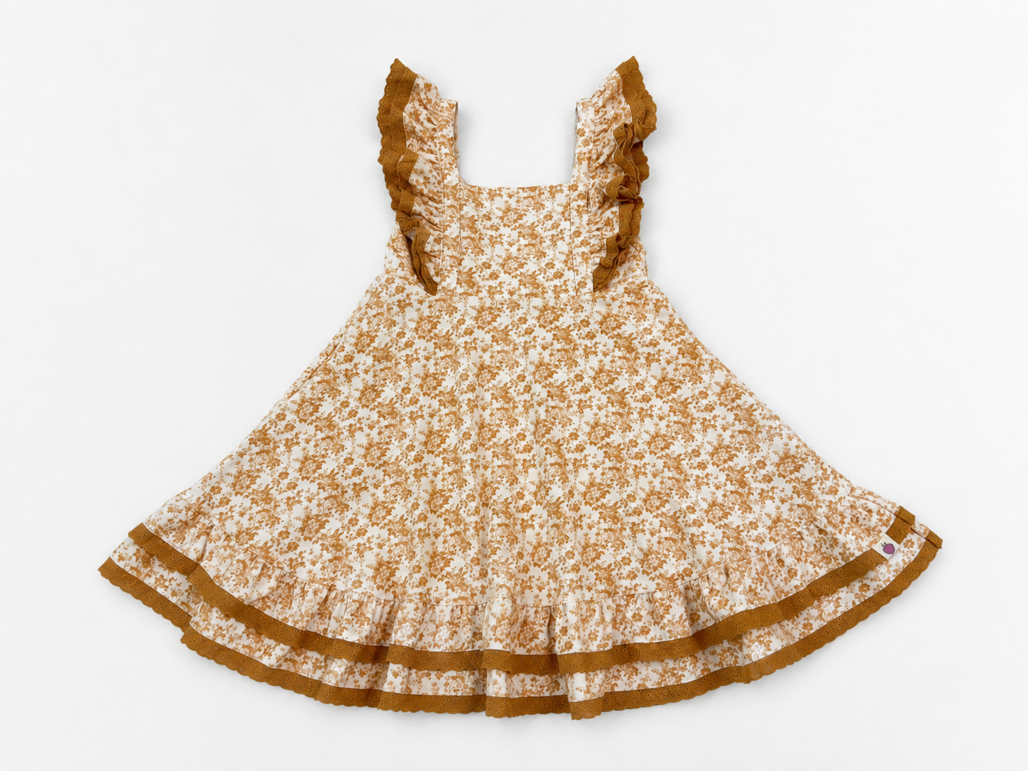 Drew Knit Dress - Butterscotch Bloom (Pre-Order)
