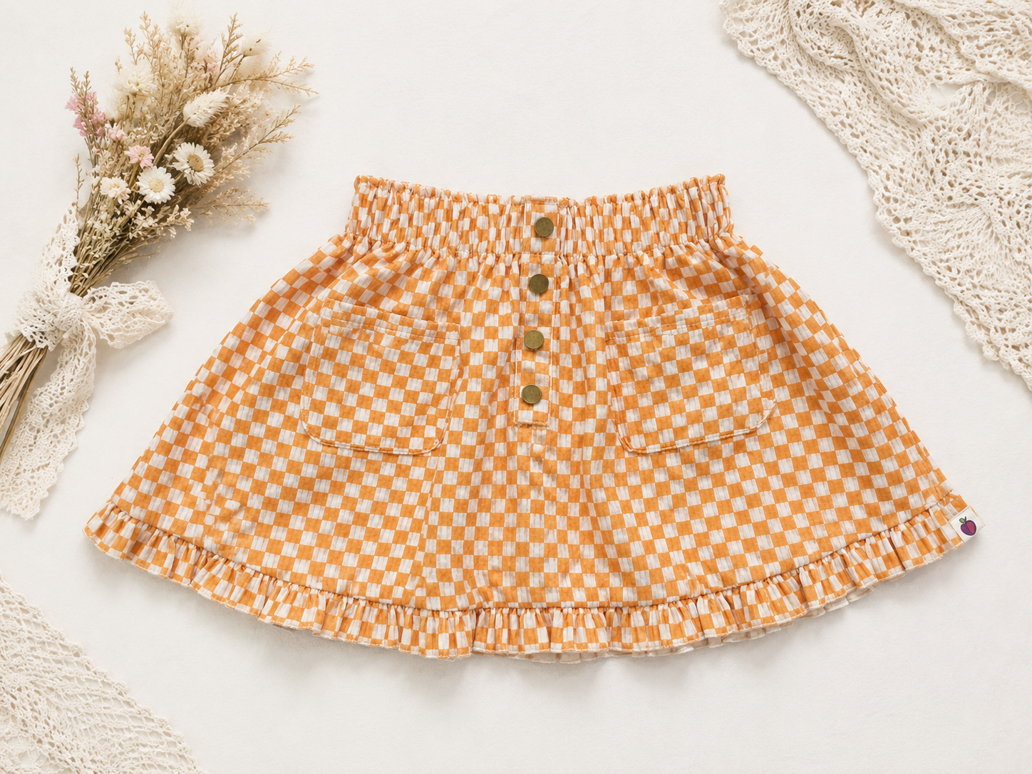 Vienna Corduroy Skirt - Hopscotch