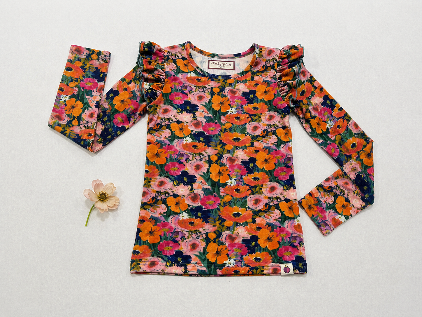 Ribbed Top - Wildflower Jubilee