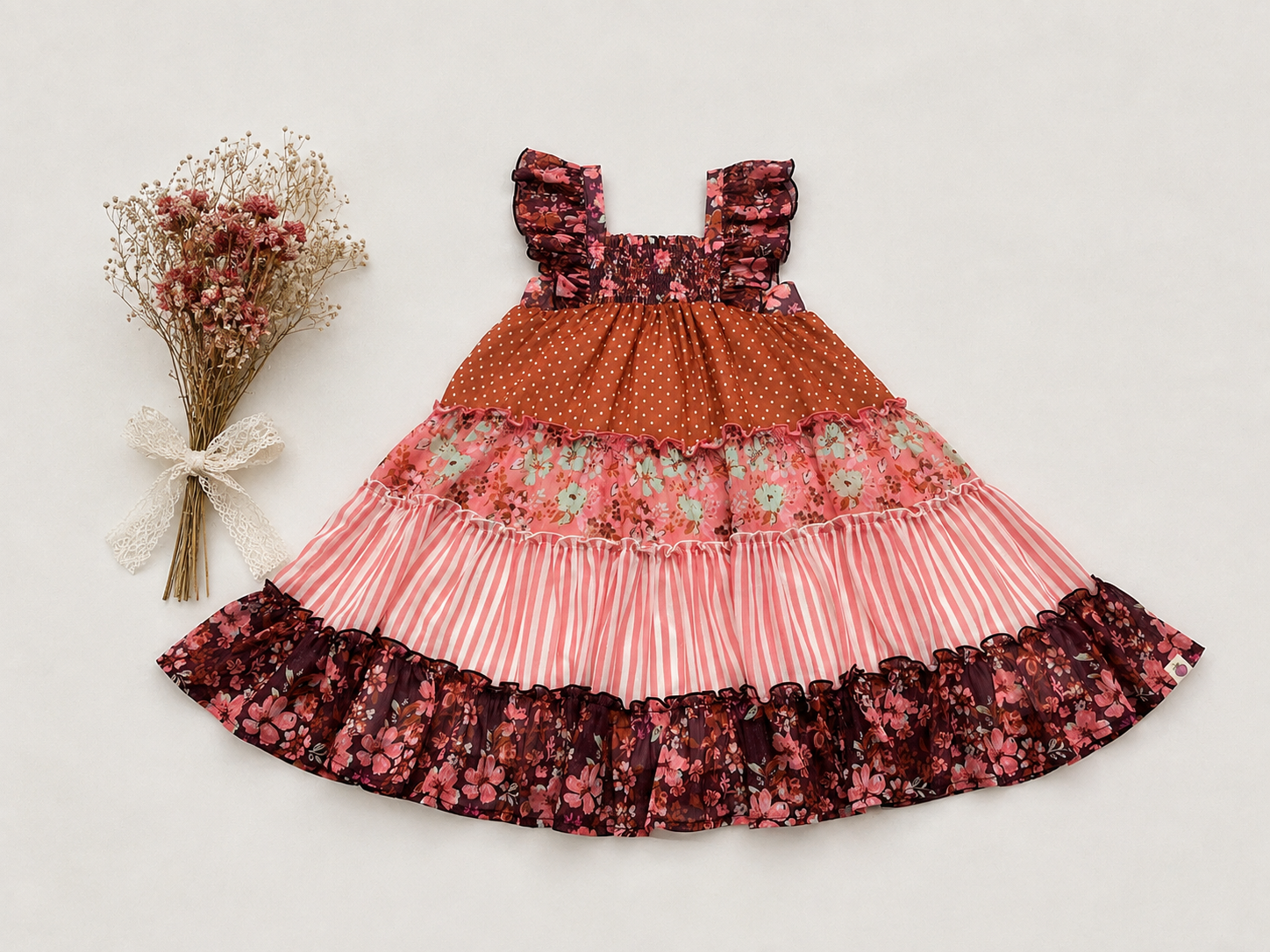 Brielle Dress - Floral Sonata (Pre-Order)
