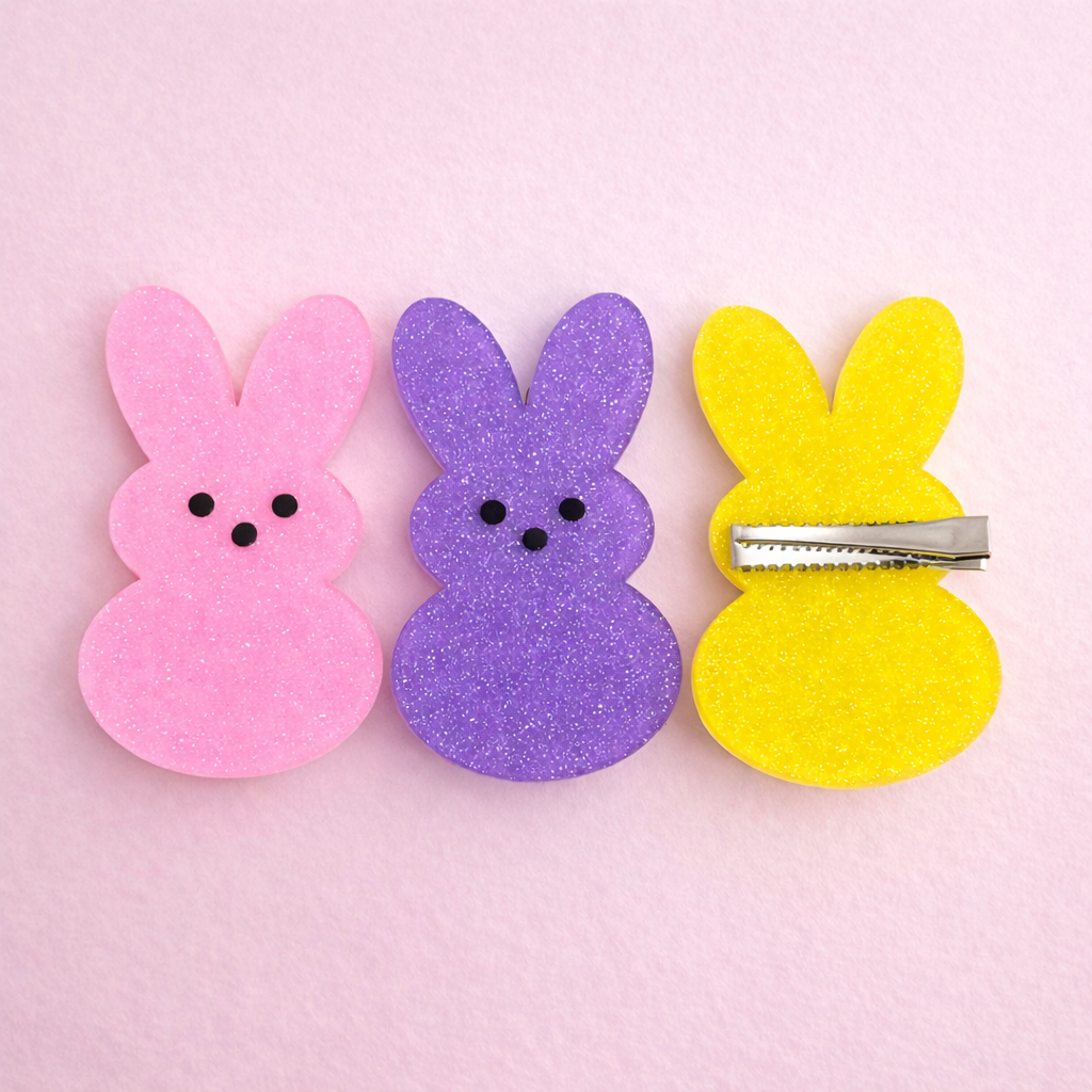 Pretty Peeps Hair Clip Set