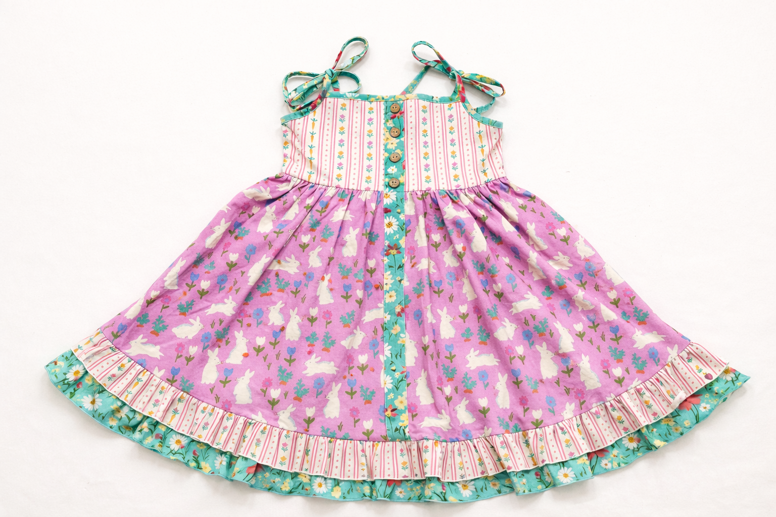 Margot Dress - Bunny Patch