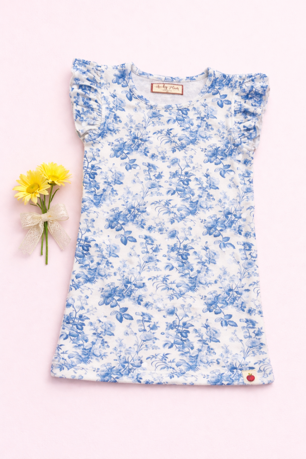 Ribbed Ruffle Top - French Quarter