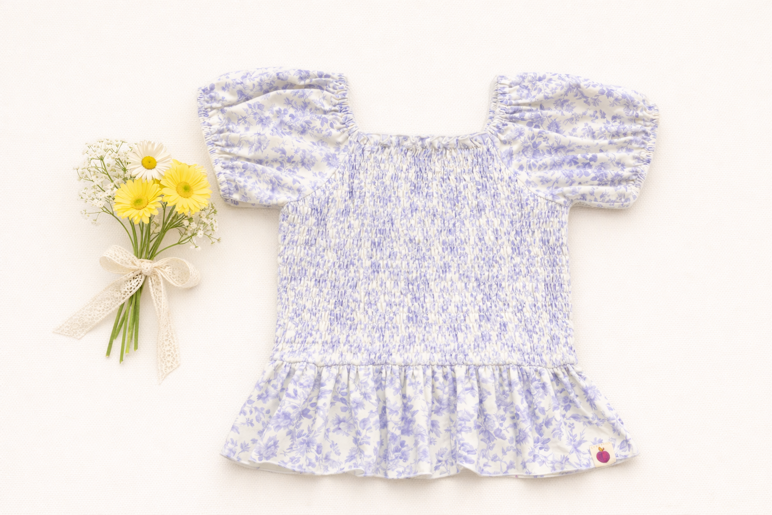 Peplum Top - Lavender Cottage (Pre-Order)