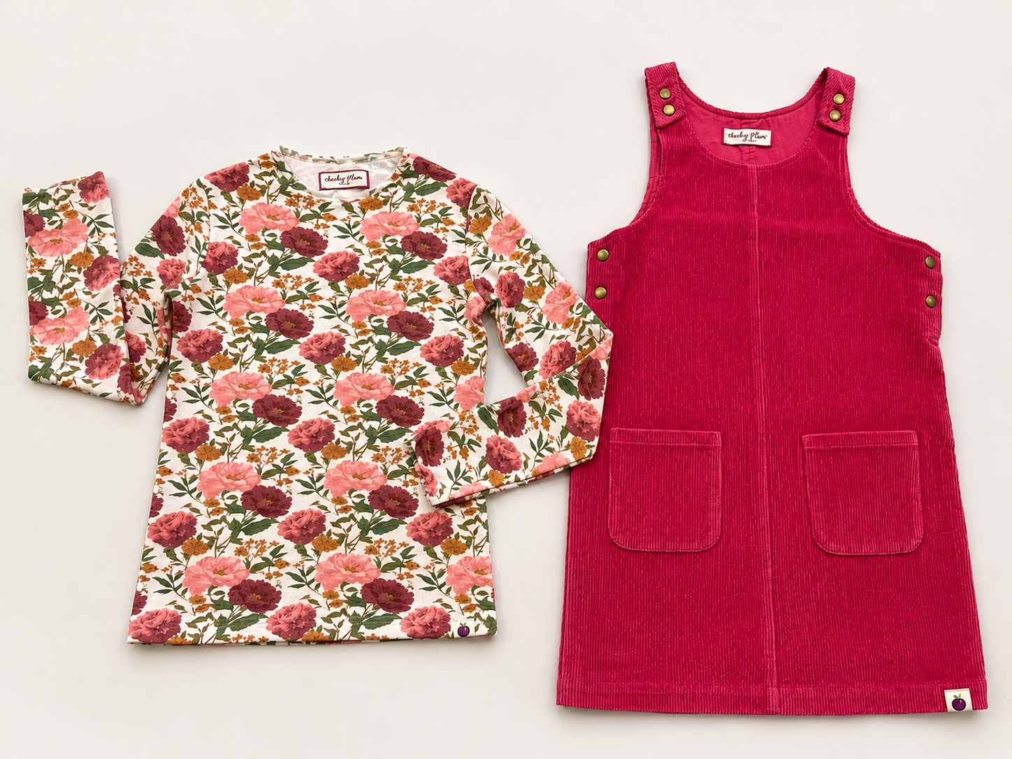 Parker Corduroy Jumper Set - Blushwood