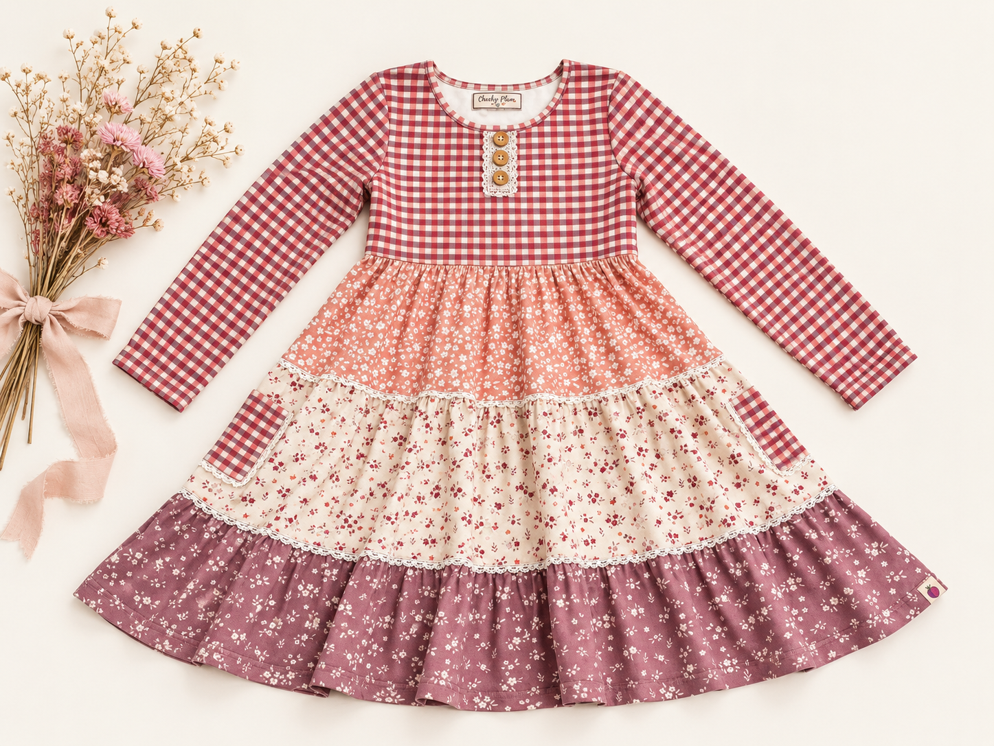Annistyn Knit Dress - Flower Market (Pre-Order)