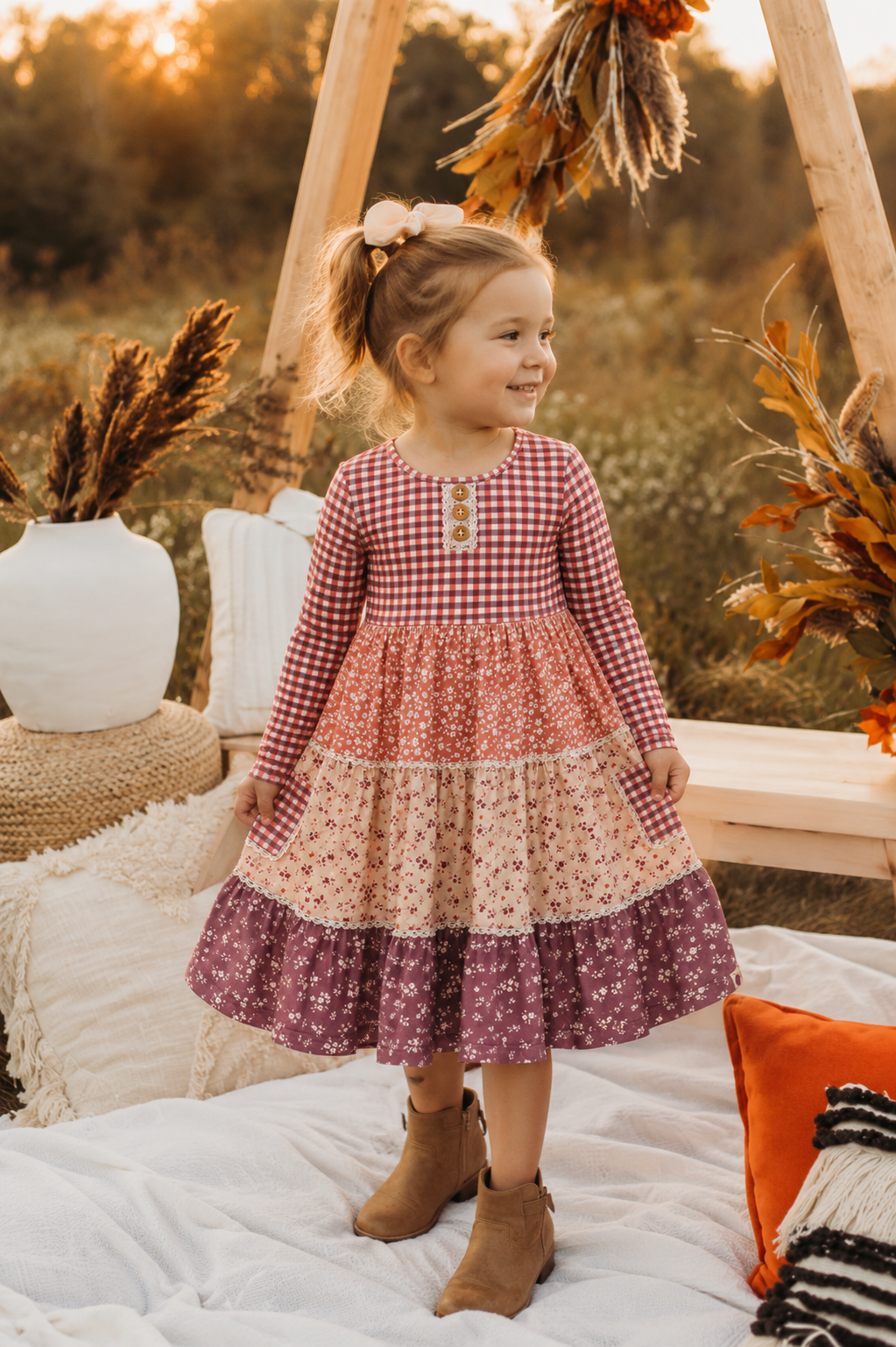 Annistyn Knit Dress - Flower Market (Pre-Order)