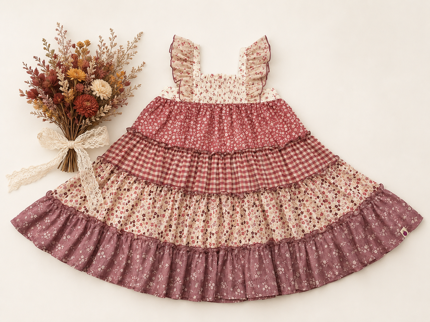 Brielle Dress - Flower Market (Pre-Order)
