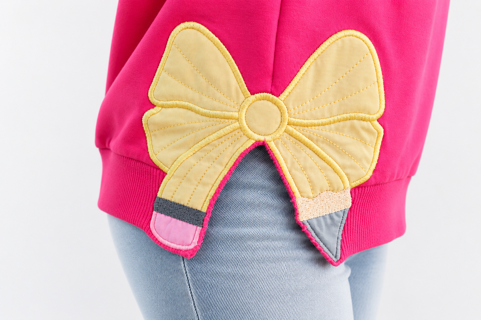 Applique Sweater - Pencil Pop (Pre-order)