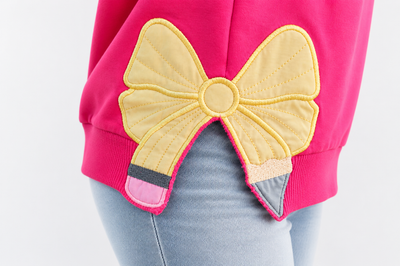 Applique Sweater - Pencil Pop