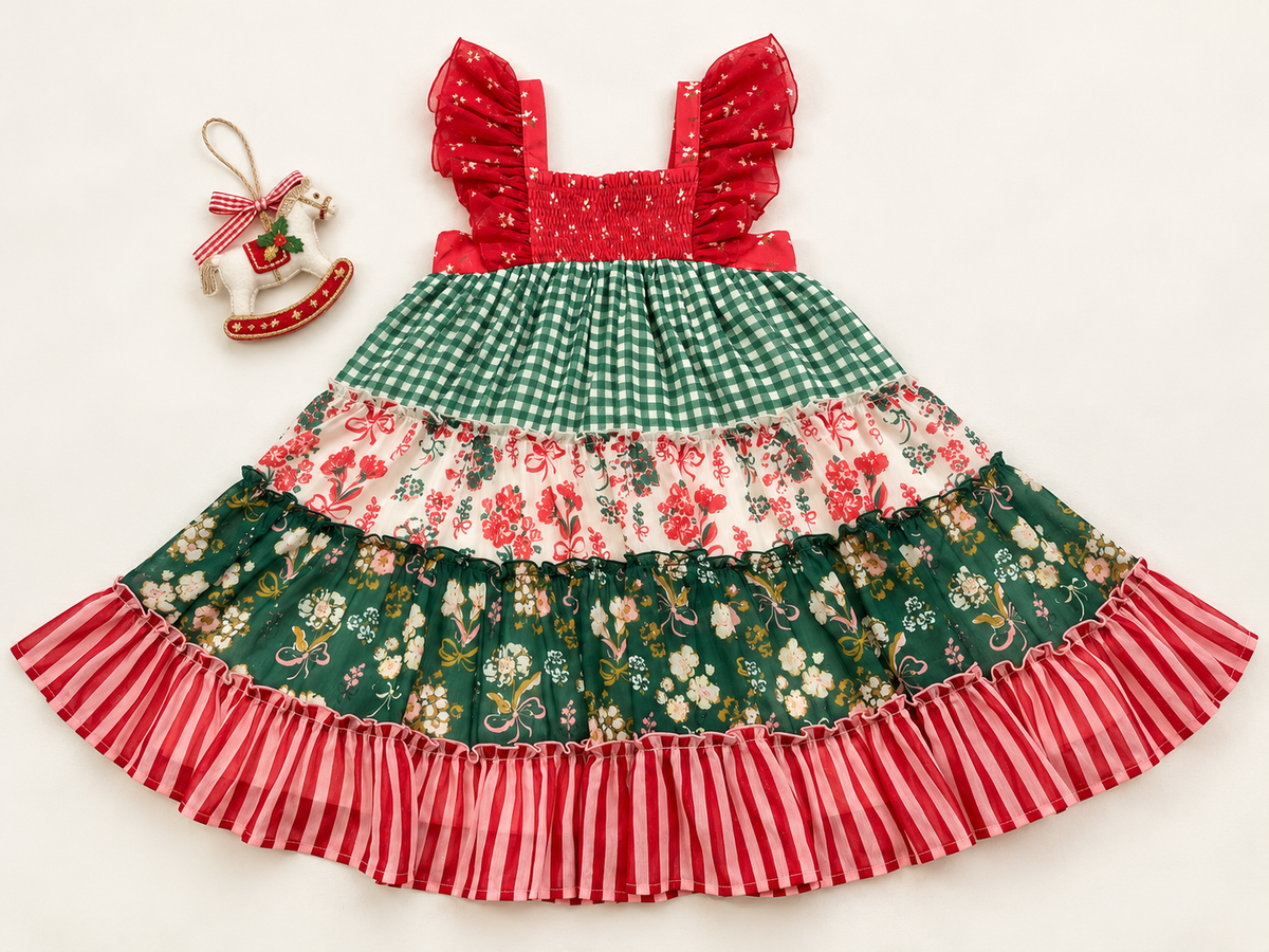 Brielle Dress - Merry Magnolia (Pre-Order ships end of October)