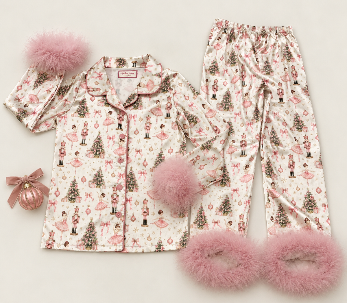 Feather Loungewear Set - Enchanted Nutcracker (Pre-Order ships early November)